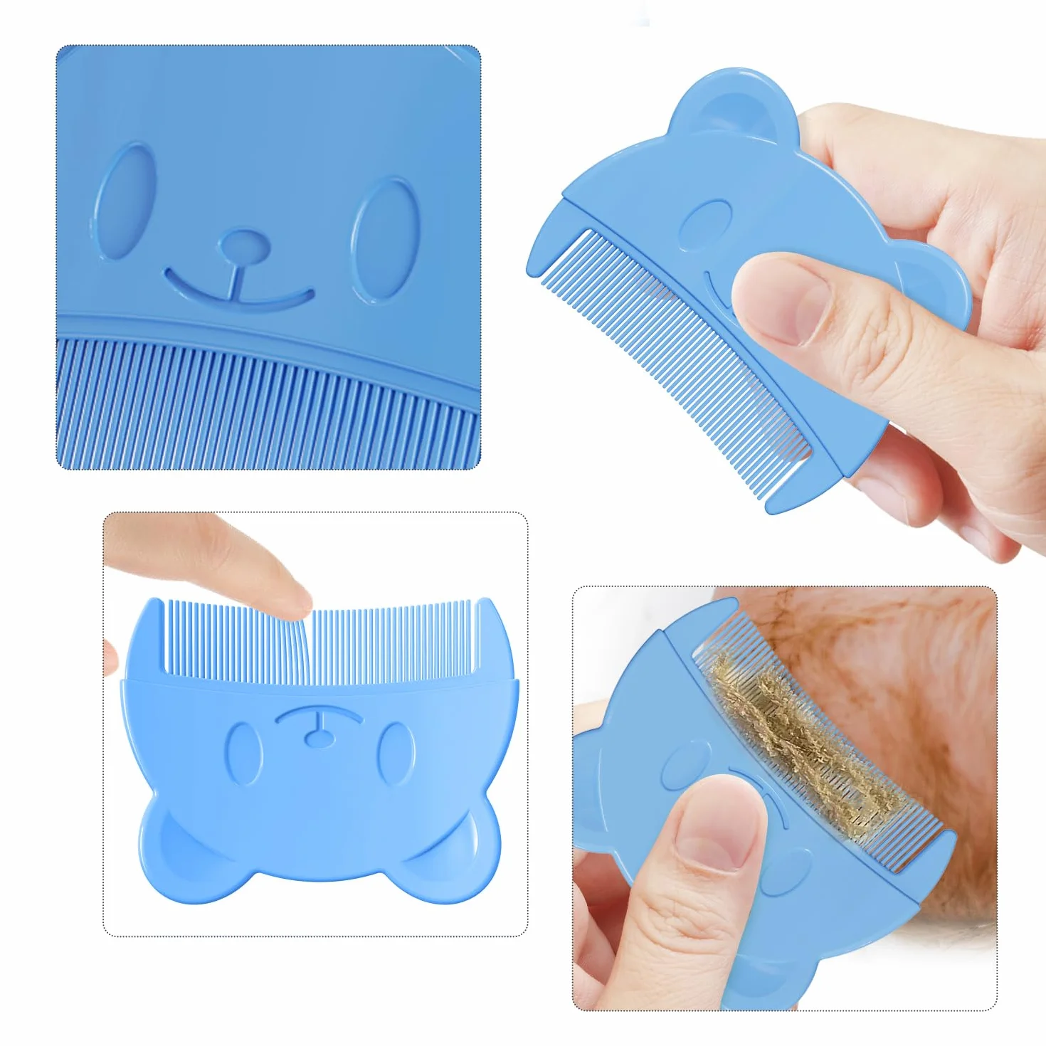 1 spazzola da bagno, 1 pettine per rimuovere il tartaro fetale, 1 pettine da massaggio, set da bagno per bambini, spazzola per la pulizia disincrostante, spazzola per doccia in silicone, adatta per il