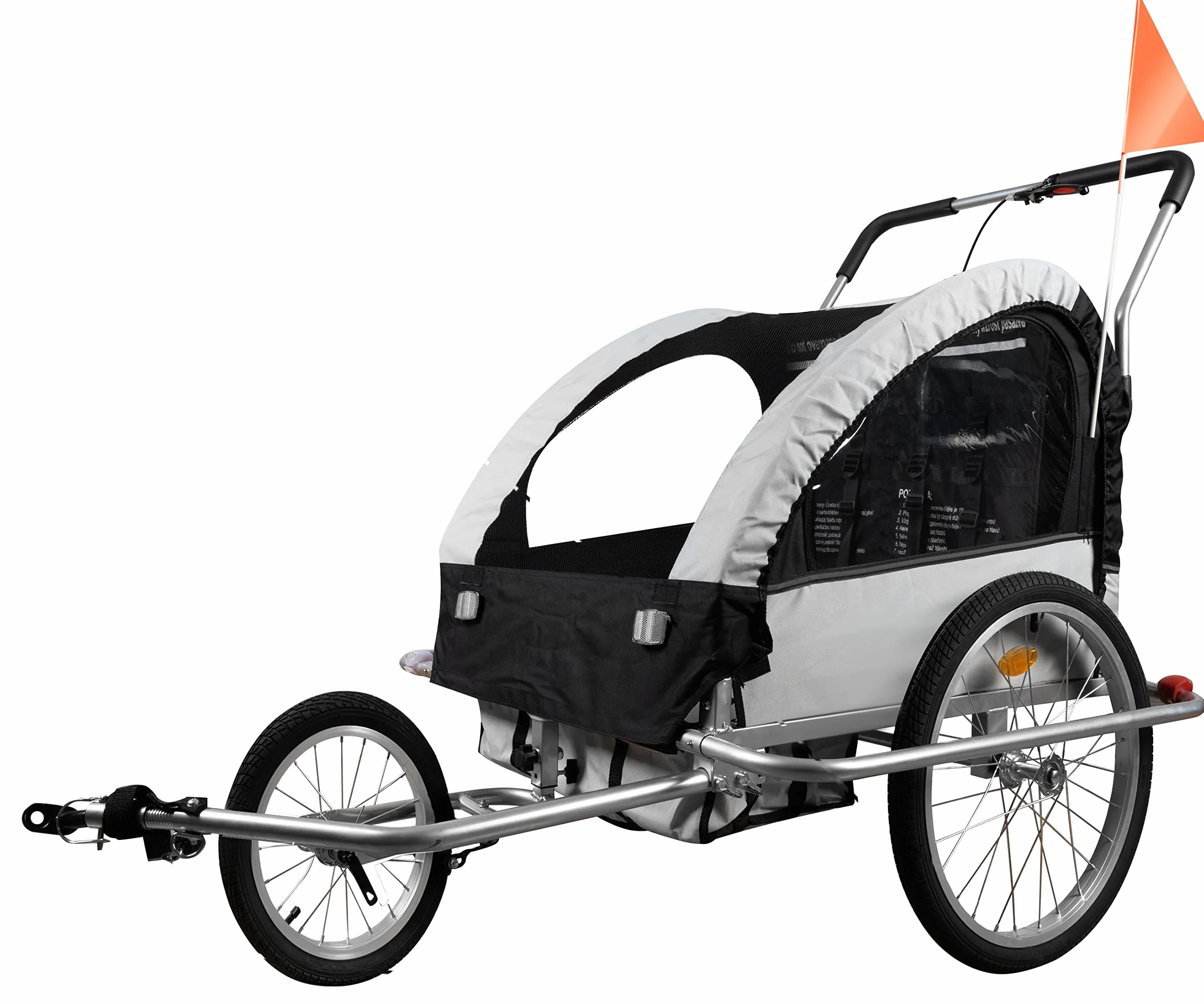 Rimorchio per bicicletta per bambini 3 in 1 14746