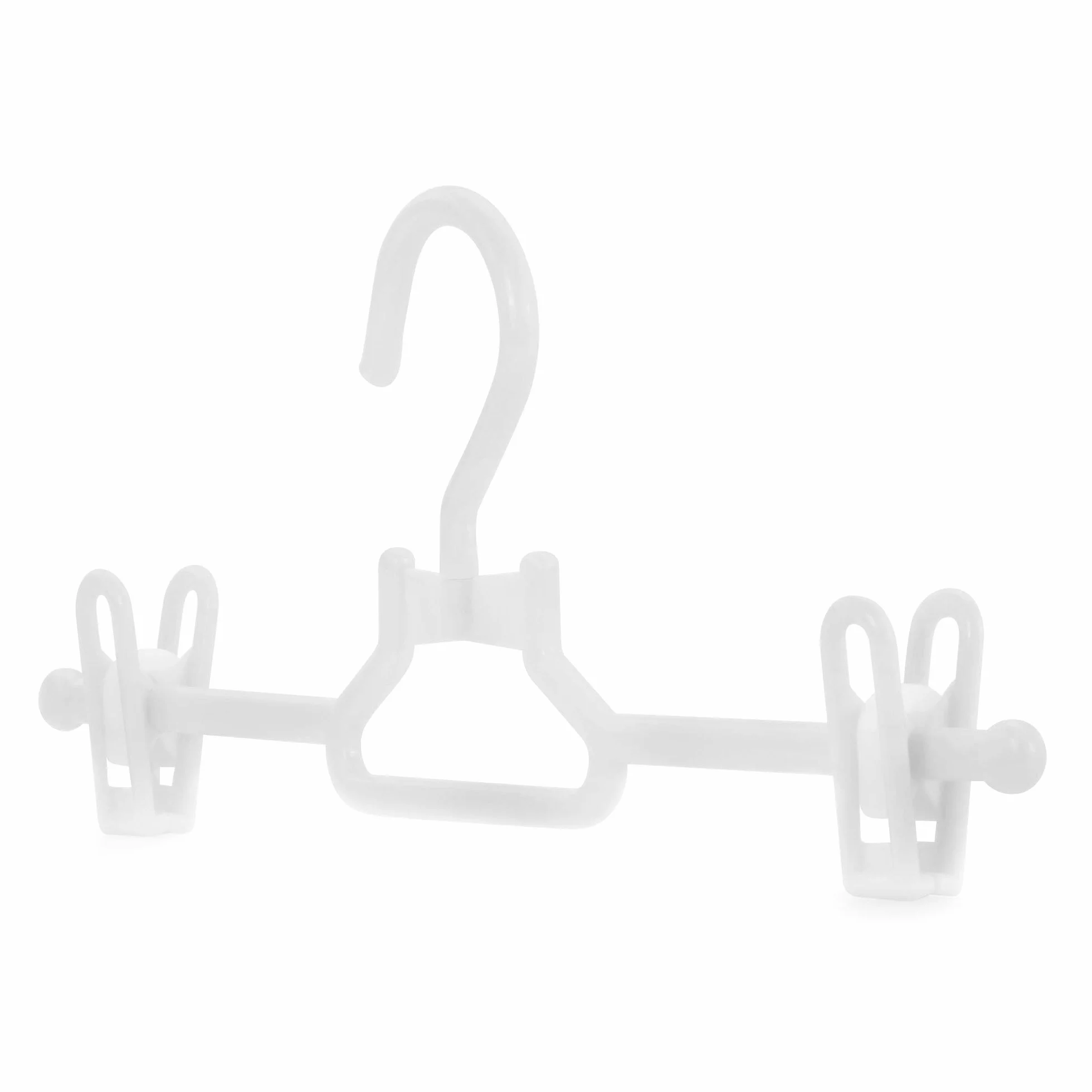 HANGERWORLD 20 grucce bianche in plastica da 30 cm, per top coat e indumenti per bambini