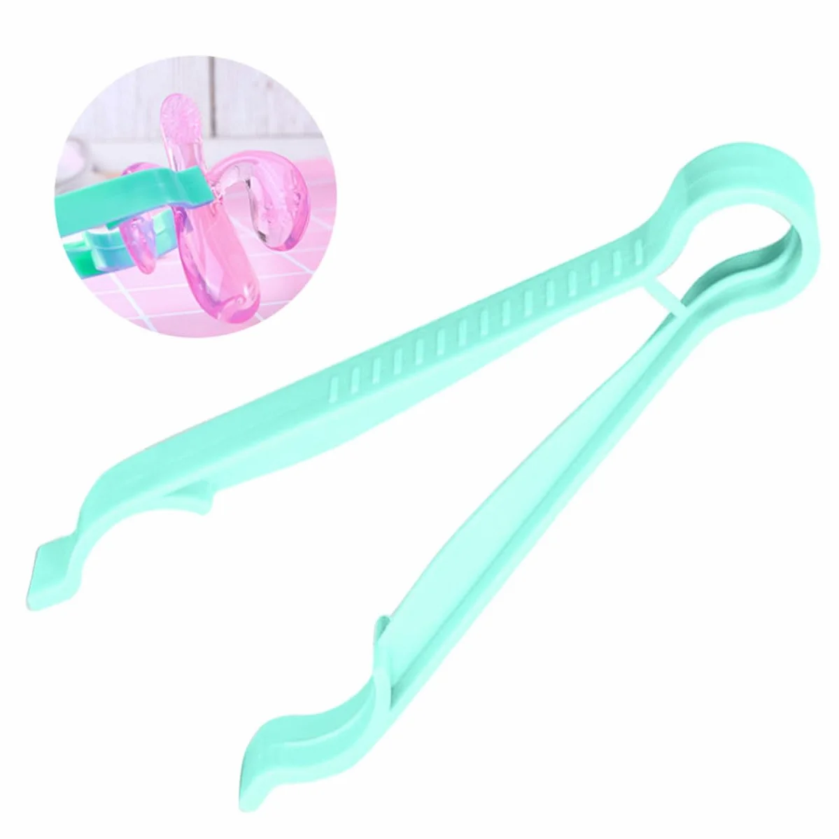 Pinze per Baby biberon Multifunzionale antifunzionale Clip a Bottiglia Non Slip per Bottiglia Calda Pinza per biberon per Bambini