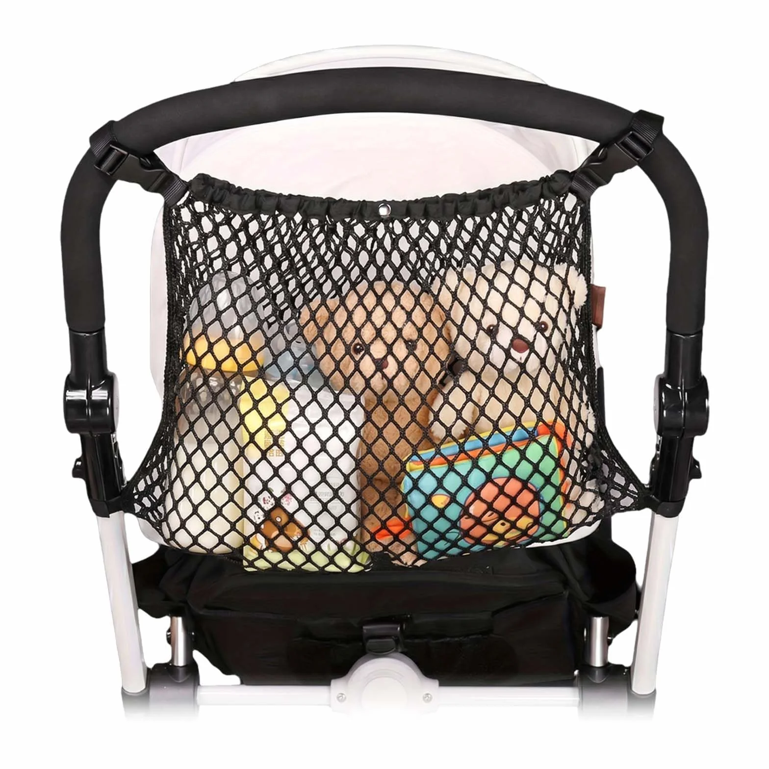 Borsa organizer per passeggino, Rete portaoggetti per passeggino, Borsa a rete per passeggino, Borsa a rete per passeggini, Borsa in Rete per Passeggini, adatti per passeggini, carrozzine per bambini