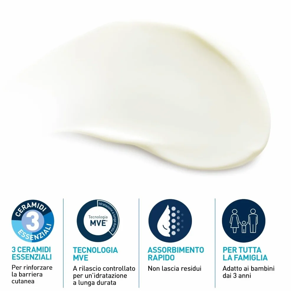 CeraVe Protezione Solare Idratante Invisibile SPF30, Per Tutte le Tipologie di Pelle, Protezione Molto Alta, Idratazione 24 ore, Texture Leggera e Invisibile sulla Pelle, 177ml