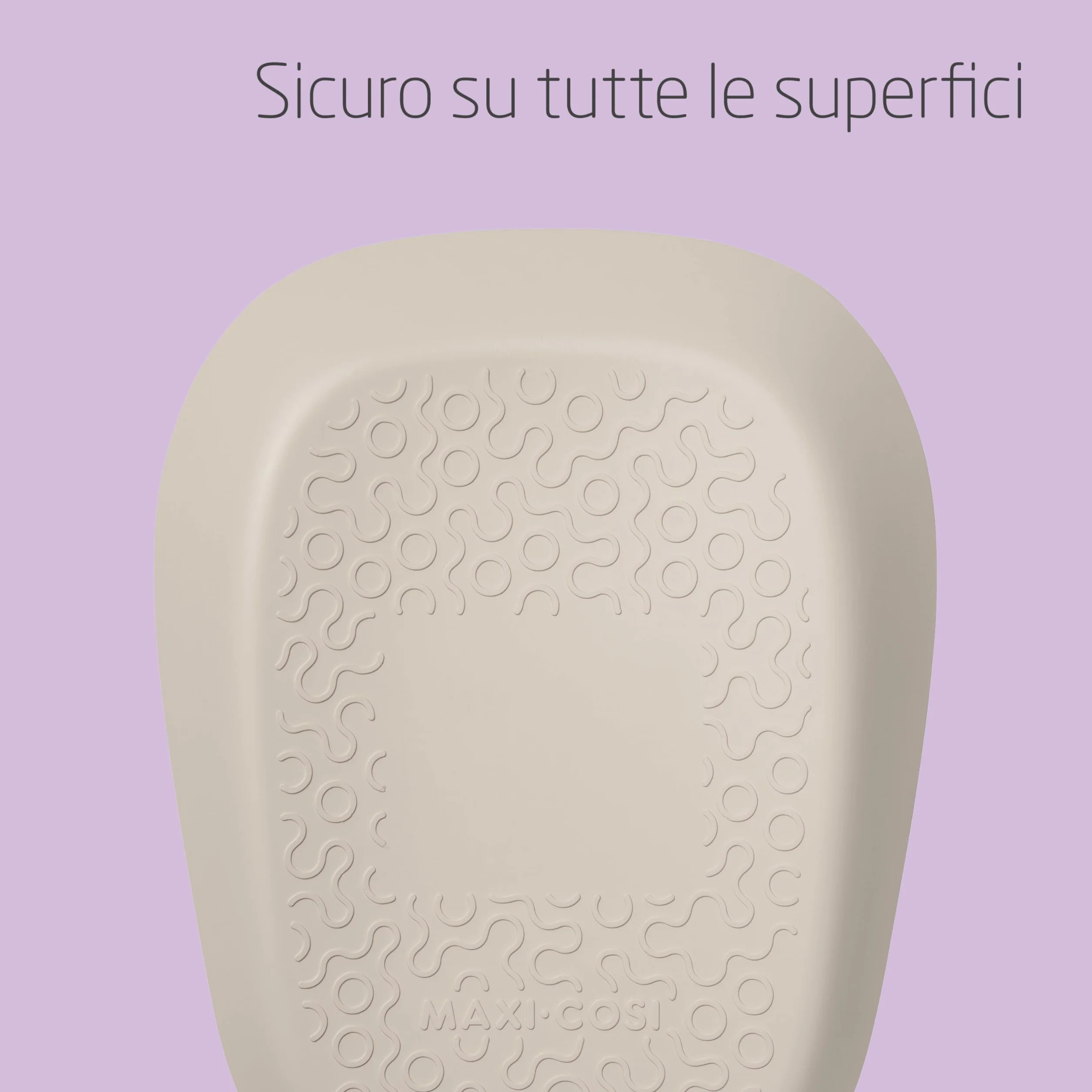 Maxi-Cosi Mavis, Fasciatoio Neonato, 50x70cm, 0-12 mesi, Neonati e Bimbi Piccoli, Bordi Alti Arrotondati, Facile da Pulire, Antiscivolo, Morbido Materassino Fasciatoio da Tavolo, Elegance Beige