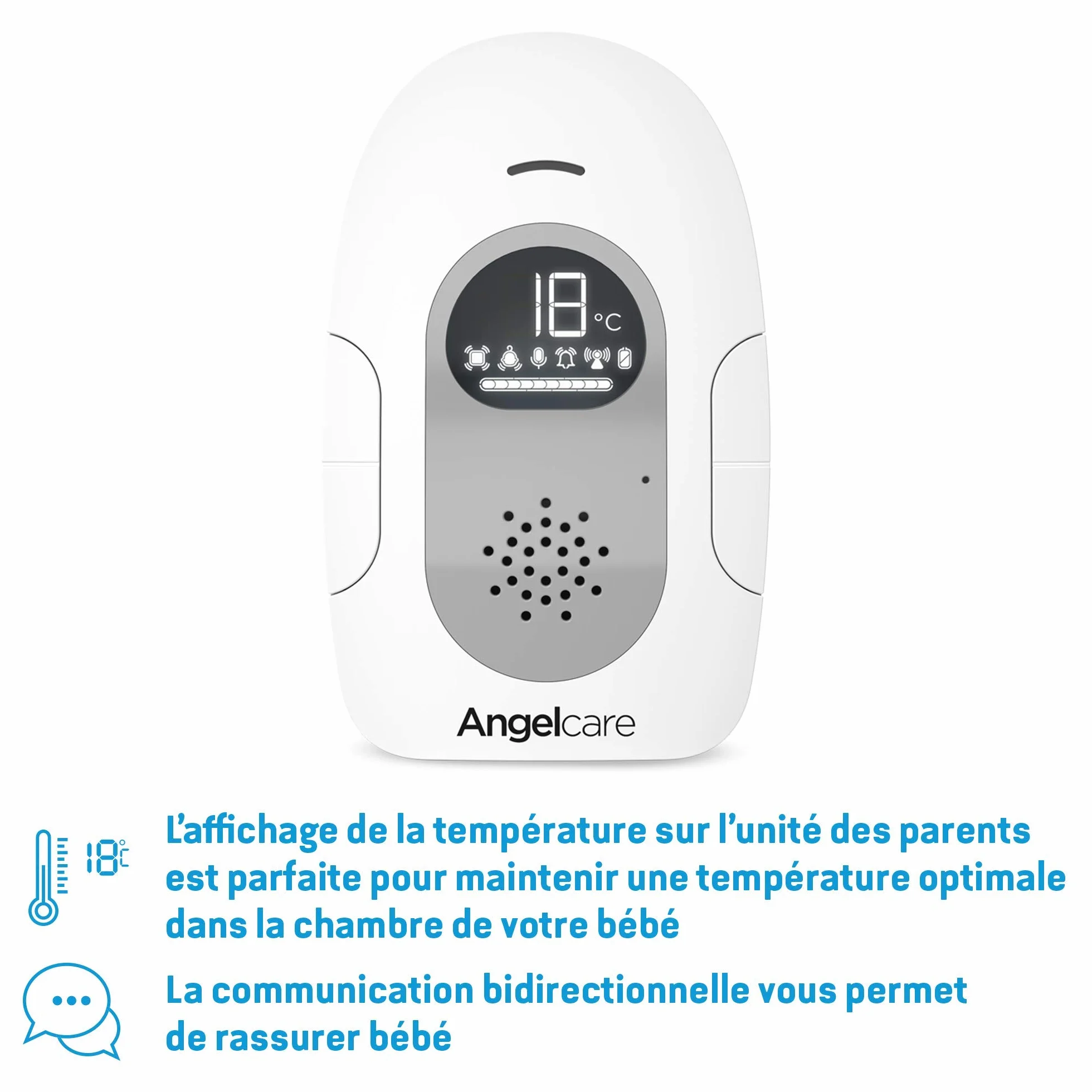 Angelcare Baby Phone avec Détecteur de Mouvements