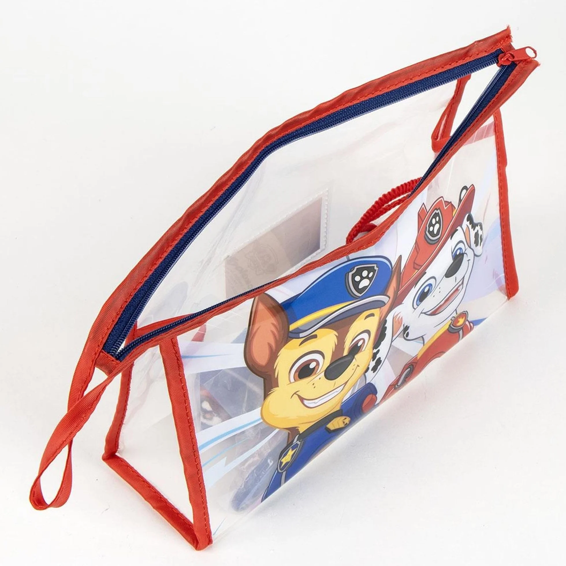 Set per la toelettatura dei bambini Paw Patrol con spazzola, asciugamano e borsa per il trasporto - Kit per l'igiene personale per bambini appassionati di Paw Patrol, ideale per viaggi e asili nido