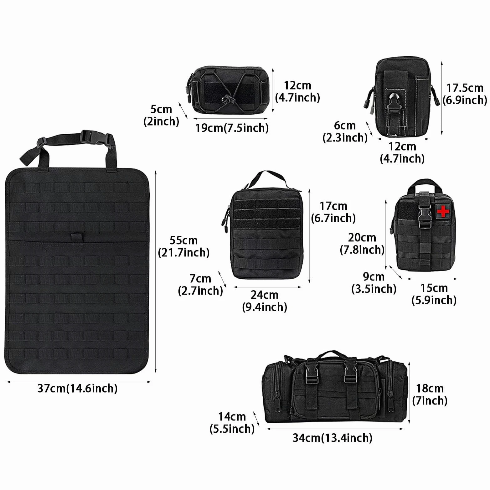 Organizzatore del sedile posteriore 'auto, organizzatori di sedili | Tasche multi-storage in nylon 600D, da viaggio con cinturi
