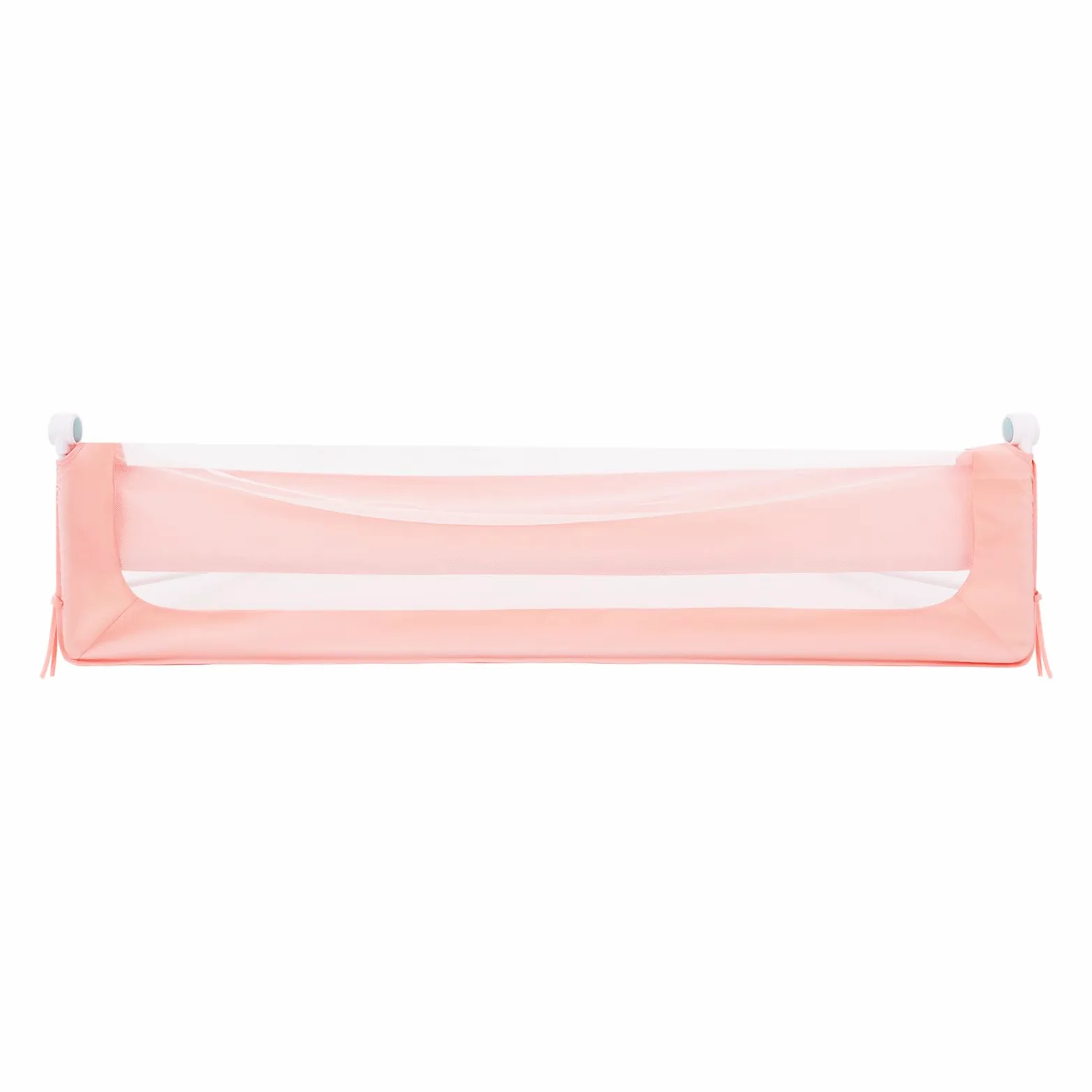 Griglia di protezione per letto pieghevole, per bambini, protezione dal letto, per bambini, 176 x 66 cm (rosa)