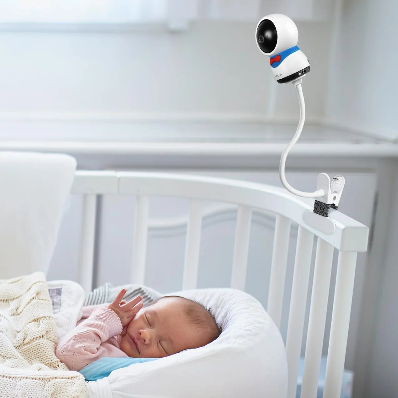 Supporto per baby monitor per baby monitor BOIFUN‎ Baby 2S / Baby 5S / Baby 6T Babyfone Monitor per ieGeek ‎Baby 1T/DEATTI BM101-M, accessorio per monitor video ieGeek
