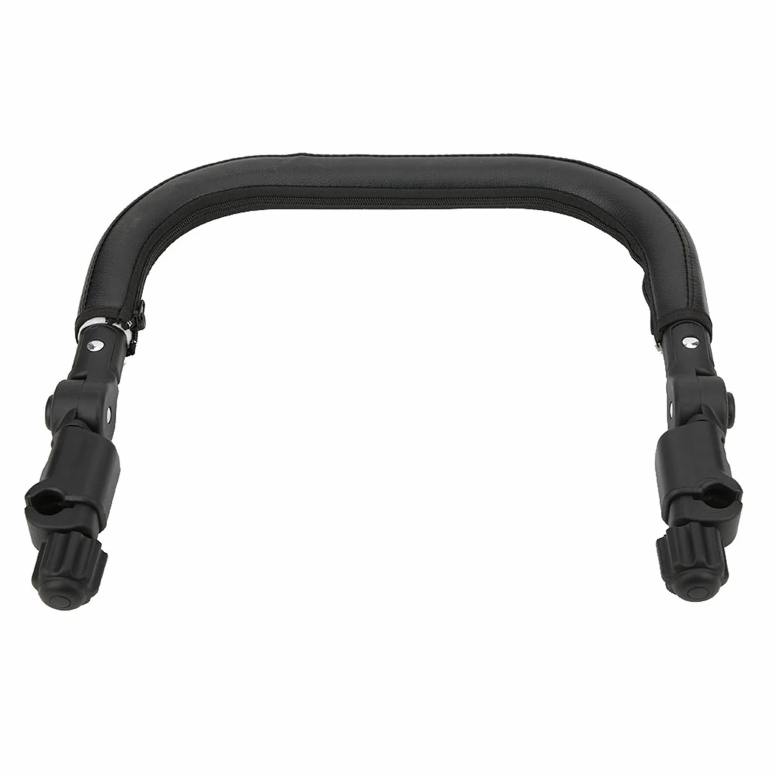 Yctze Barra per Pancia per Passeggino, Bracciolo Universale Regolabile per Passeggino con Rivestimento in Pelle PU, Maniglia per Maniglione Comfort di Sicurezza per Neonati, Ideale per Passeggini,