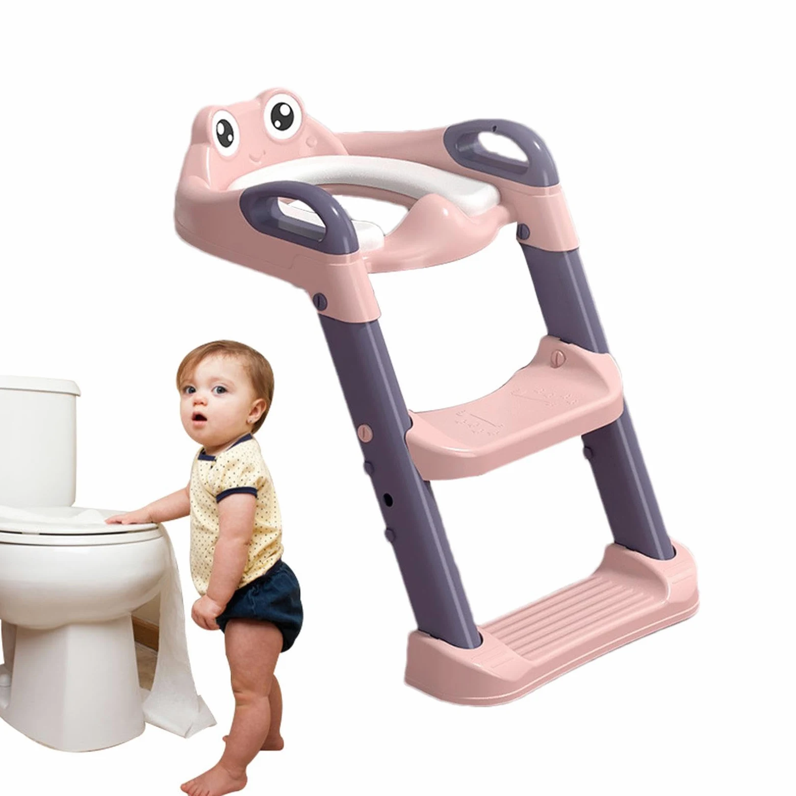 Scaletta per vasino, Scaletta per vasino Sedile Step Up, sopra il | Sedile per vasino Step Sgabello da bagno impermeabile da viaggio per il bagno di casa, per bambini, ragazzi