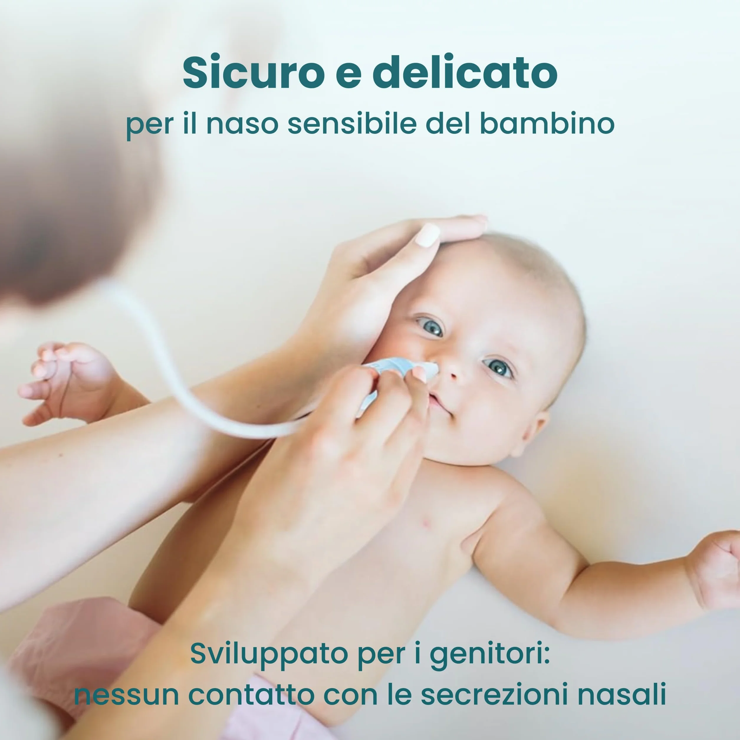 Fuchsi Aspiratore Nasale per Neonati-Bambini | Aspira-Muco Practico e Delicato| Senza Filtro |in Piu con Beccuccio Naso & Beccuccio Bocca- di Ricambio Incluso nella Confezione