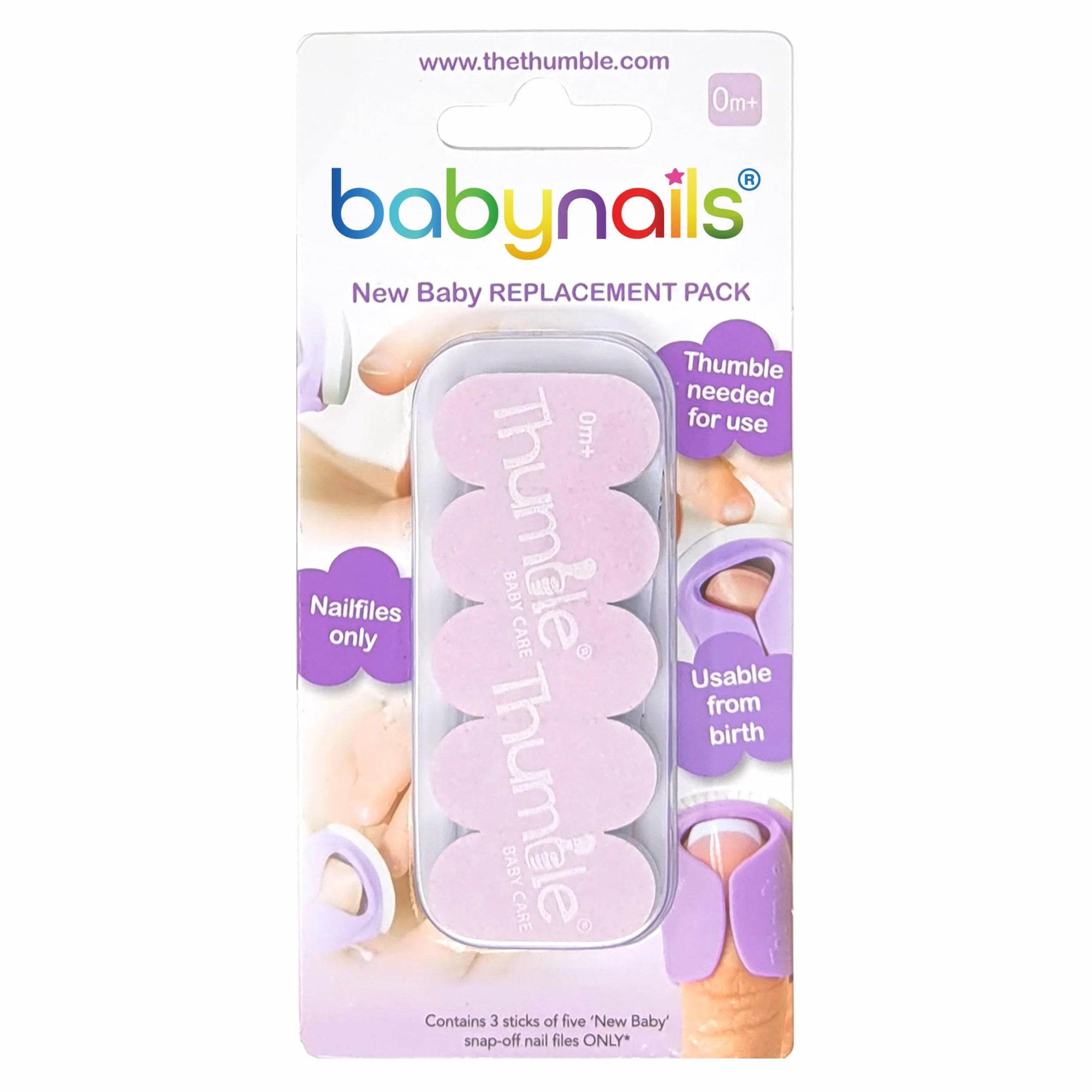 Baby Nails Nuovo pacchetto di ricambio del bambino
