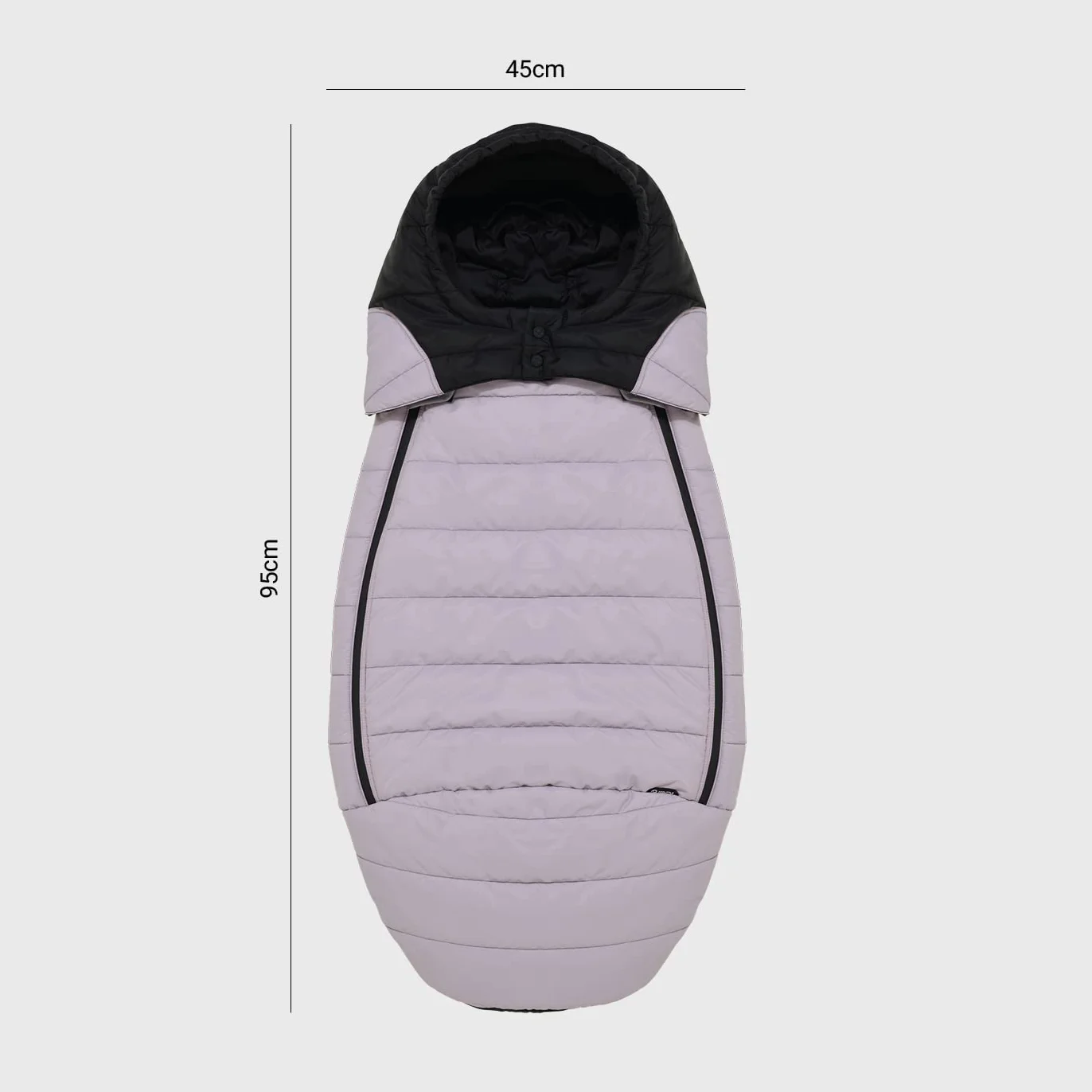 DOOLITTLE Gnome maxi200, sacco termico universale per passeggino, 200 grammi, pink sunset