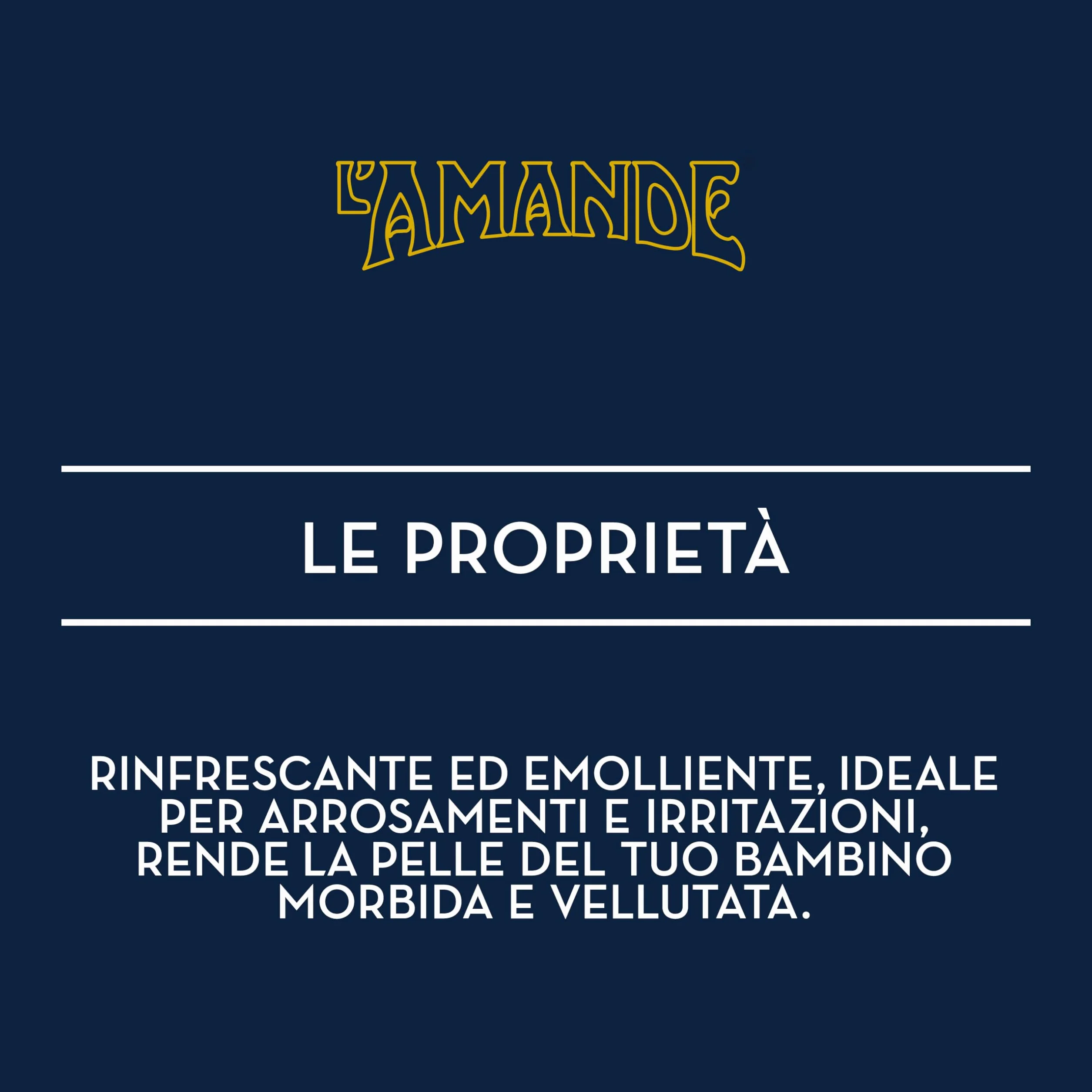 L'AMANDE - Amido di Riso Bagnetto Neonato, Talco Profumato in Polvere per Bambini e Neonati, Rinfrescante ed Emolliente Contro Arrossamenti e Irritazioni, Polvere Vellutante Naturale - Enfant, 150 g
