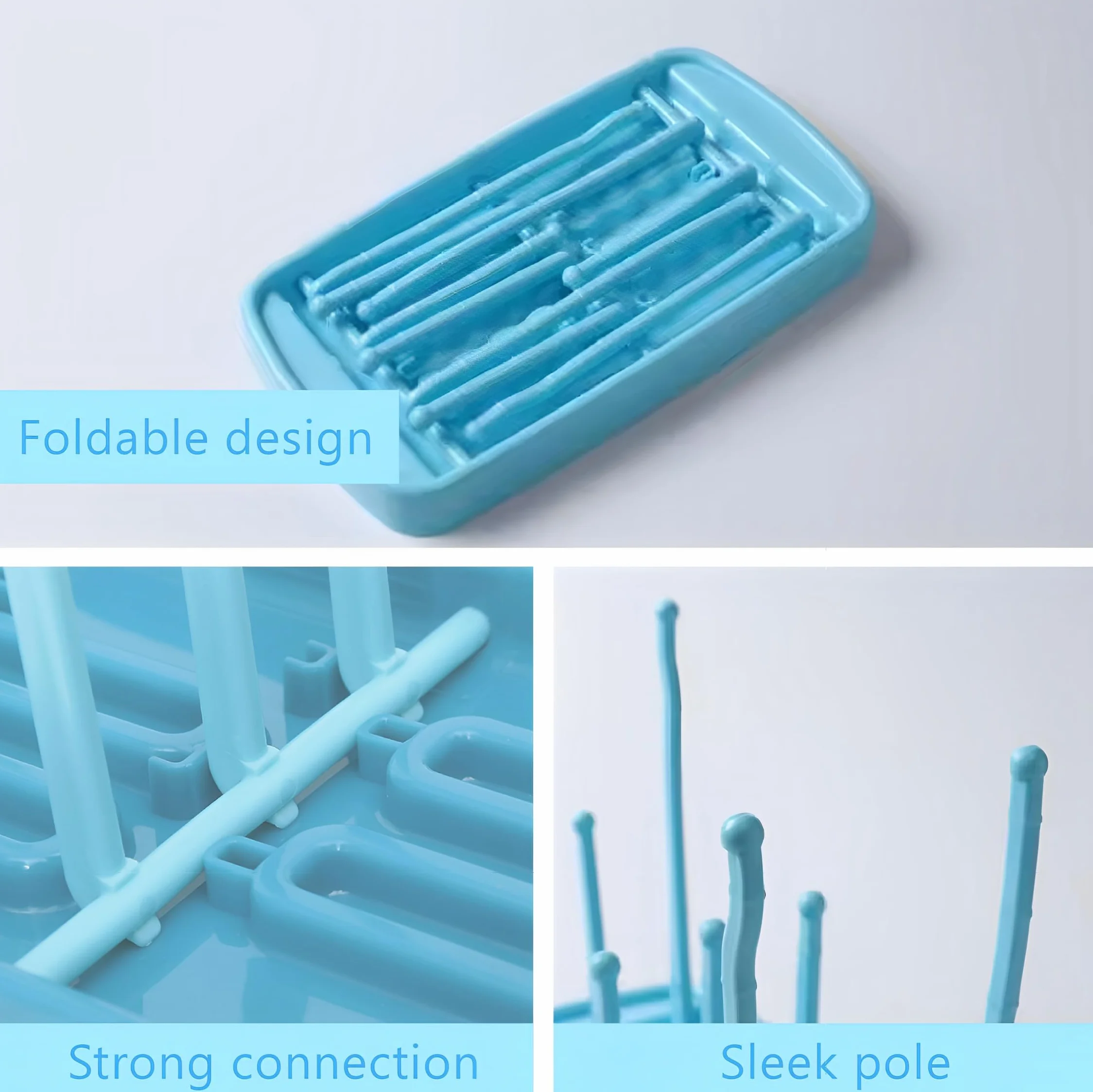 1 PCS scola borracce scolabottiglie scola biberon scolabottiglie per borracce porta biberon per tappi di bottiglie capezzoli accessori per bicchieri