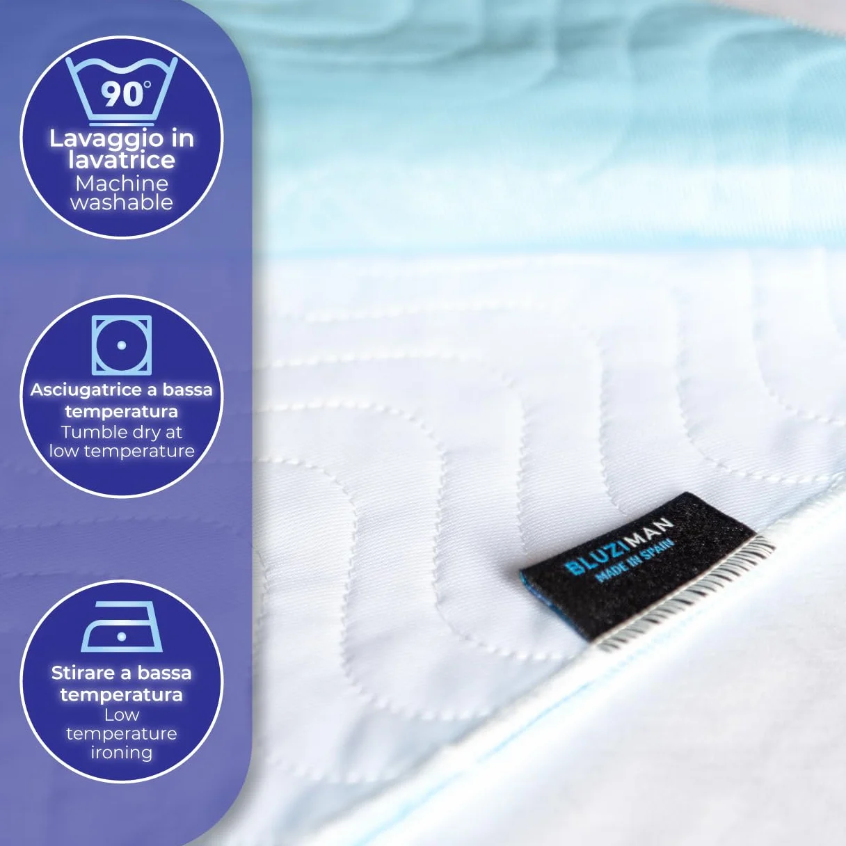 Traverse Letto Anziani Lavabili, Traversine Neonato Fasciatoio Fatto in Europa, Tappetini Igienici Per Cani, Oeko Tex Coprimaterasso Impermeabile, Telo Impermeabile Letto (80x90cm, Pack 1)