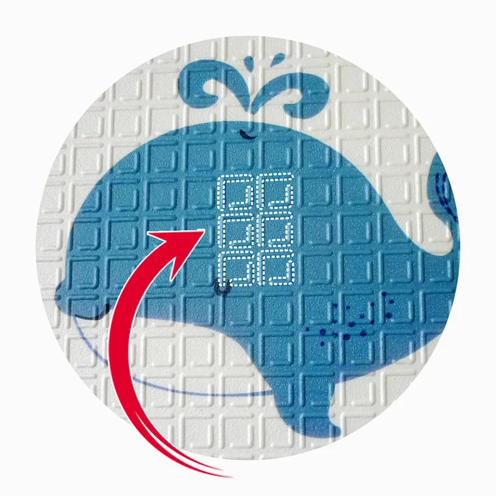 Tappeti Gioco Bambini 200x150x1cm,Tappeto per Bambini Pieghevole Tappetino Schiuma Pavimento Antiscivolo su Entrambi i Lati Portatile Impermeabile