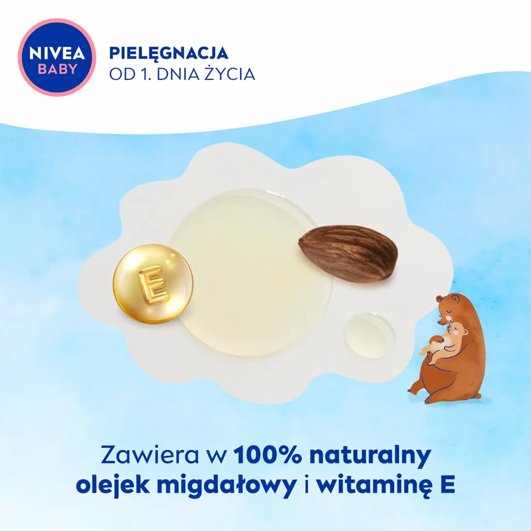 NIVEA BABY Olio per la cura della pelle, 200 ml