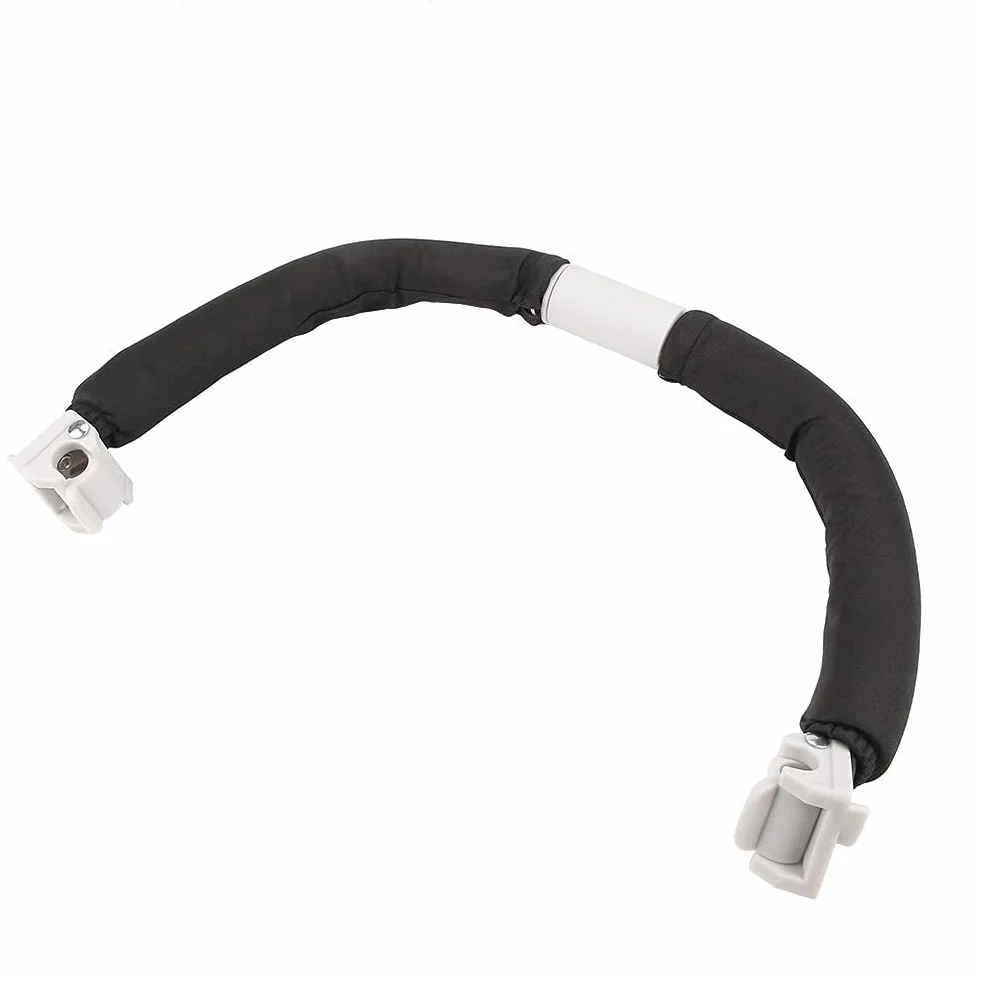 Maniglia per passeggino Paraurti per passeggino Maniglia per passeggino universale regolabile Manubrio Paraurti per bracciolo per accessori per passeggino (BLACK)