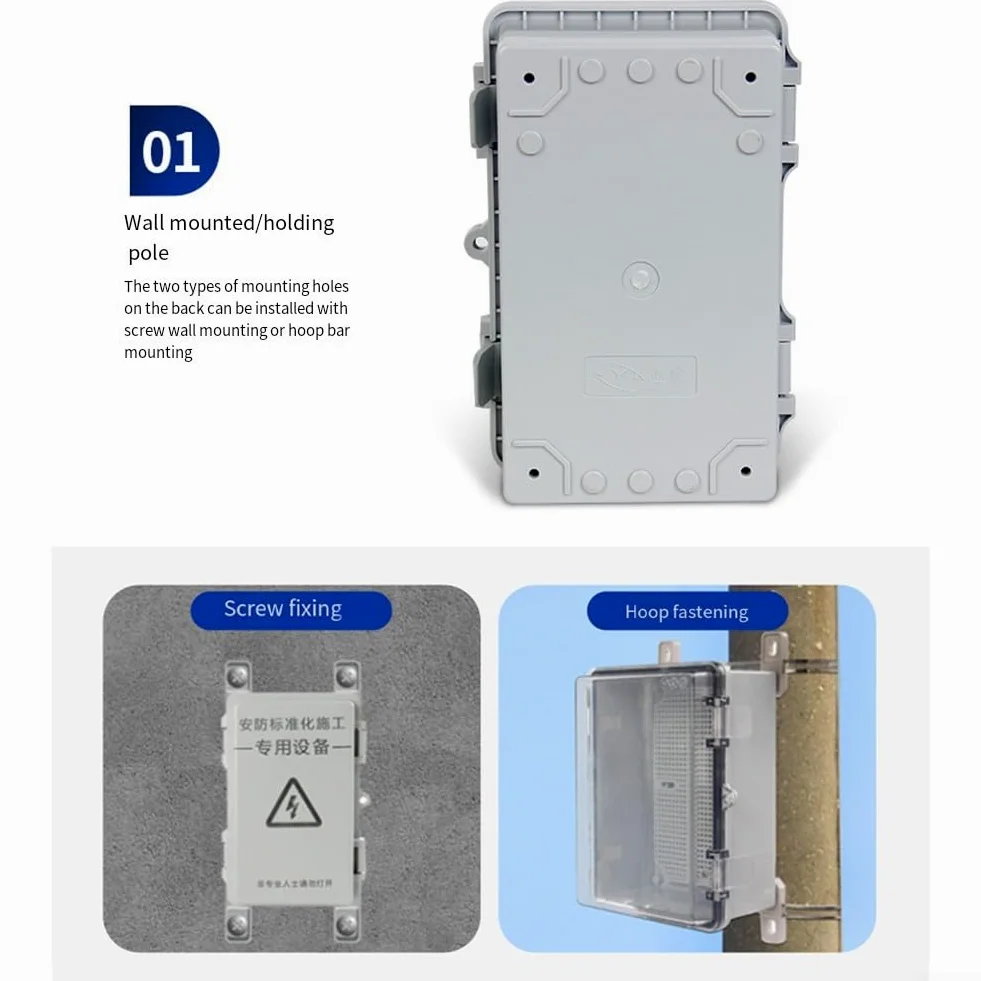 Coperture impermeabili per prese elettriche, Scatola di protezione impermeabile in plastica for apparecchiature