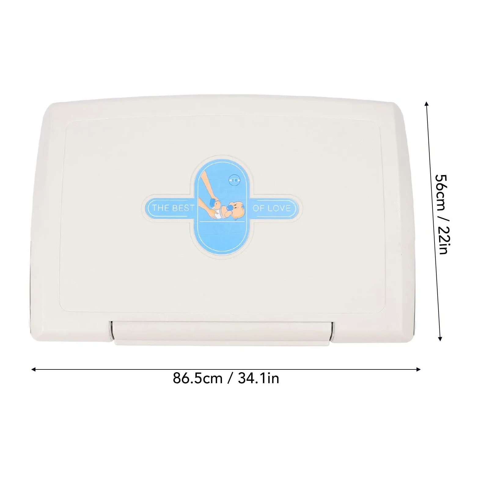 Fasciatoio per Bambini, Fasciatoio Portatile con Cinghia di Sicurezza, Ganci per Scatole per Fazzoletti, per Fasciatoio da Viaggio per Bambini, Fasciatoio Pieghevole per