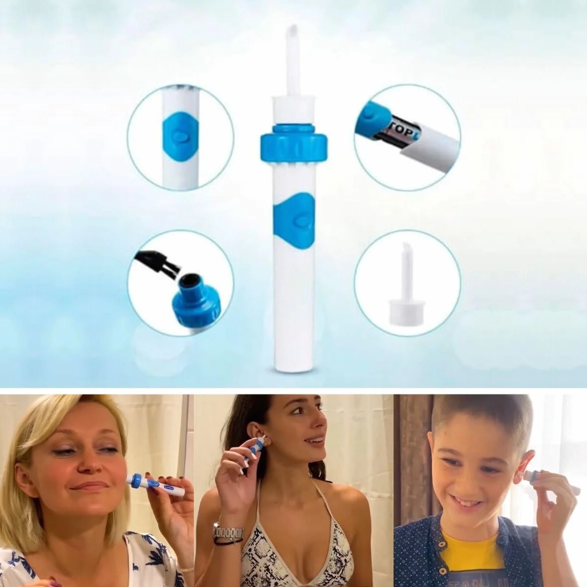 Pulisci Orecchie, pulitore orecchie | EARSIO