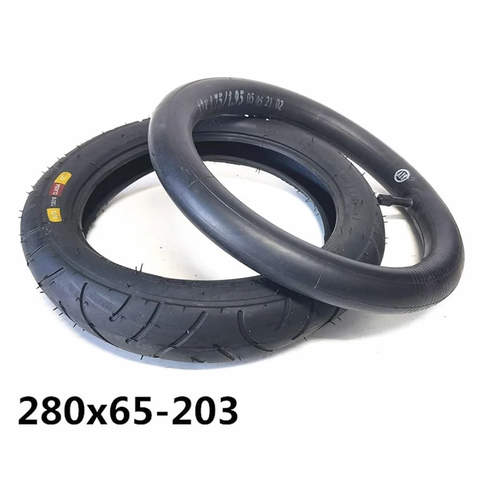 280X65 203 - Pneumatico e camera d'aria per passeggino, 30,5 cm, gomma di lunga durata