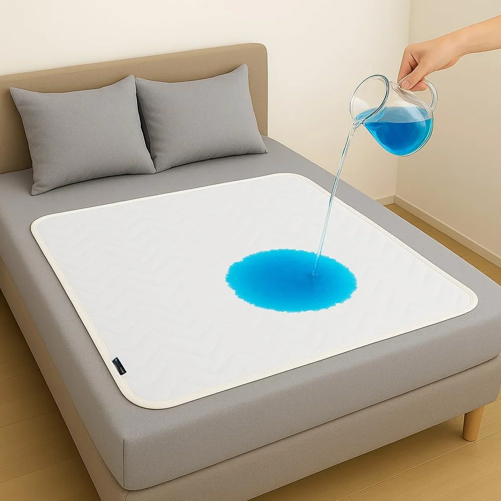 Traverse Letto Anziani Lavabili, Traversine Neonato Fasciatoio Fatto in Europa, Tappetini Igienici Per Cani, Oeko Tex Coprimaterasso Impermeabile, Telo Impermeabile Letto (80x90cm, Pack 1)