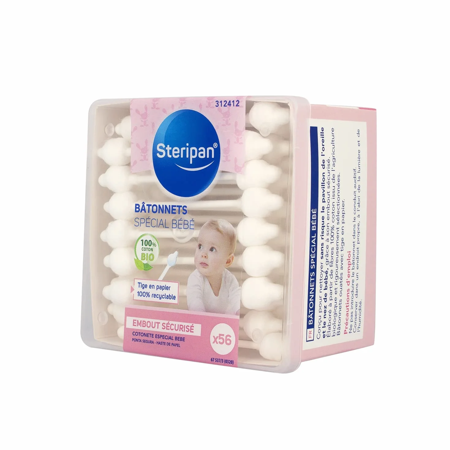 Steripan 56 - Bastoncini di sicurezza per neonati