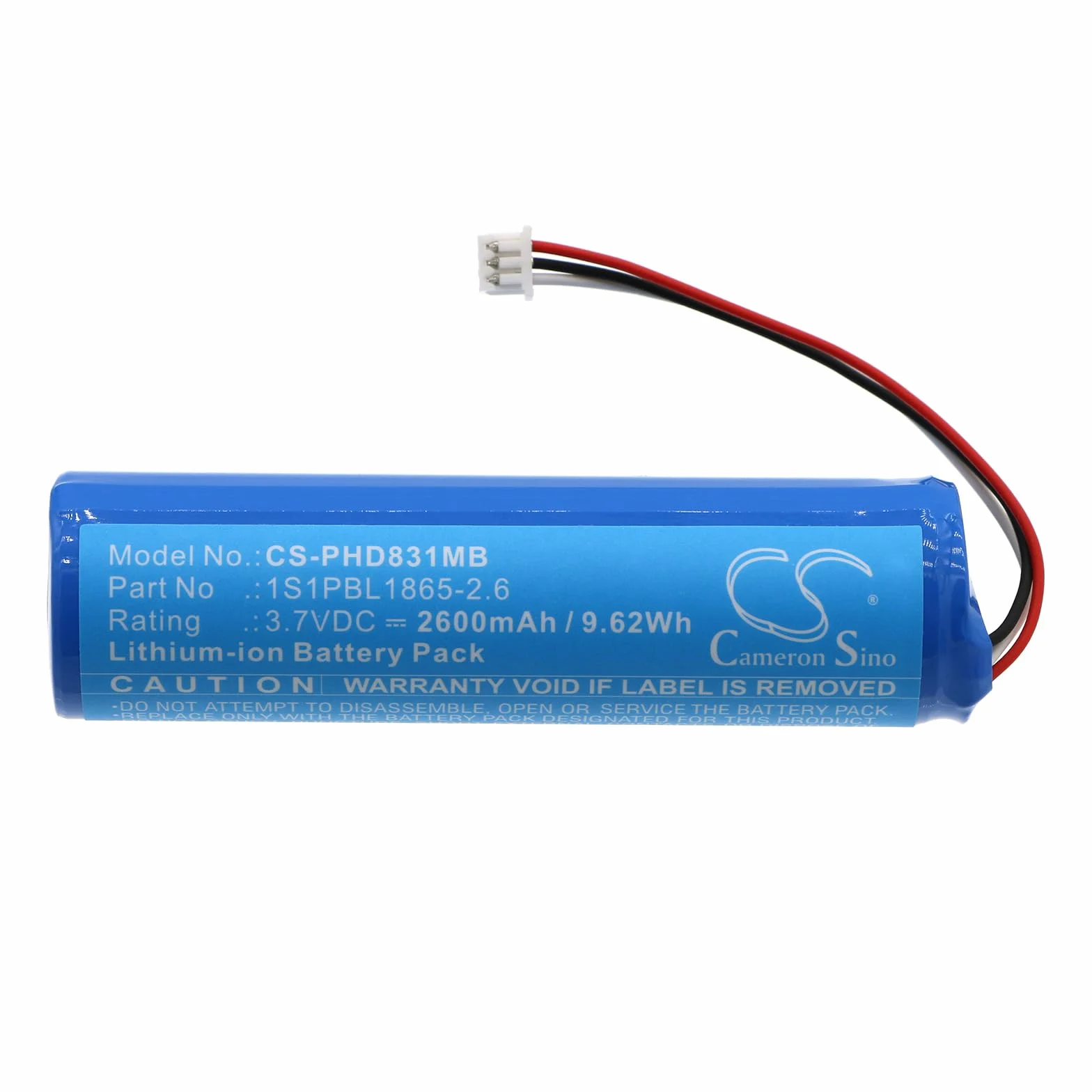 TECHTEK Batteria 2600mAh compatibile con [Philips] Avent SCD620, Avent SCD620/26, SCD625, SCD630, SCD630/26, SCD630/37, SCD831, SCD831/26, SCD833, FBA