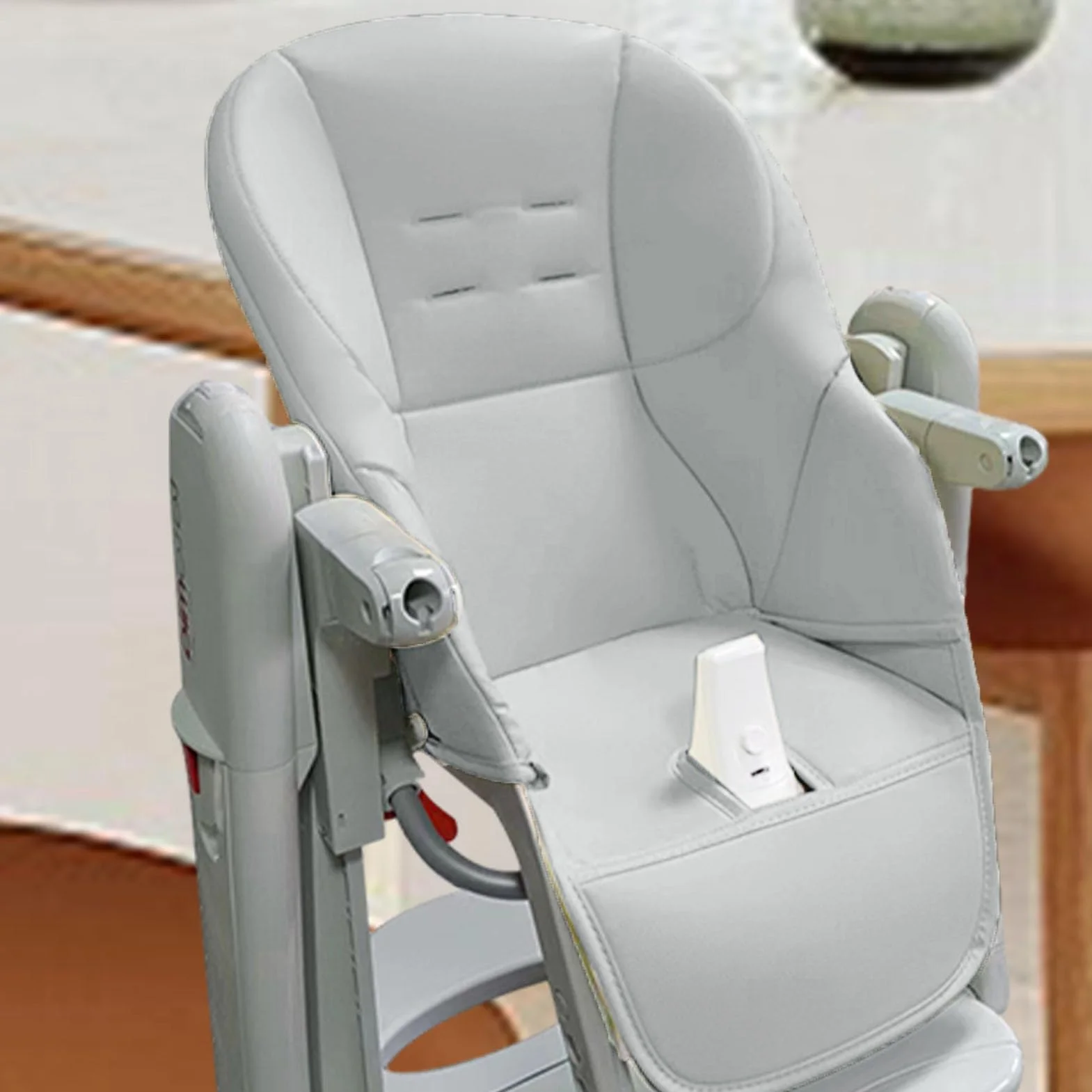 Fodera per Sedia da Pranzo per Bambini | Cuscini per Sedia da Pranzo in Pelle PU | Fodera per cuscino per seggiolone | Copriseggiolone Universale per Peg Perego, Tatamia