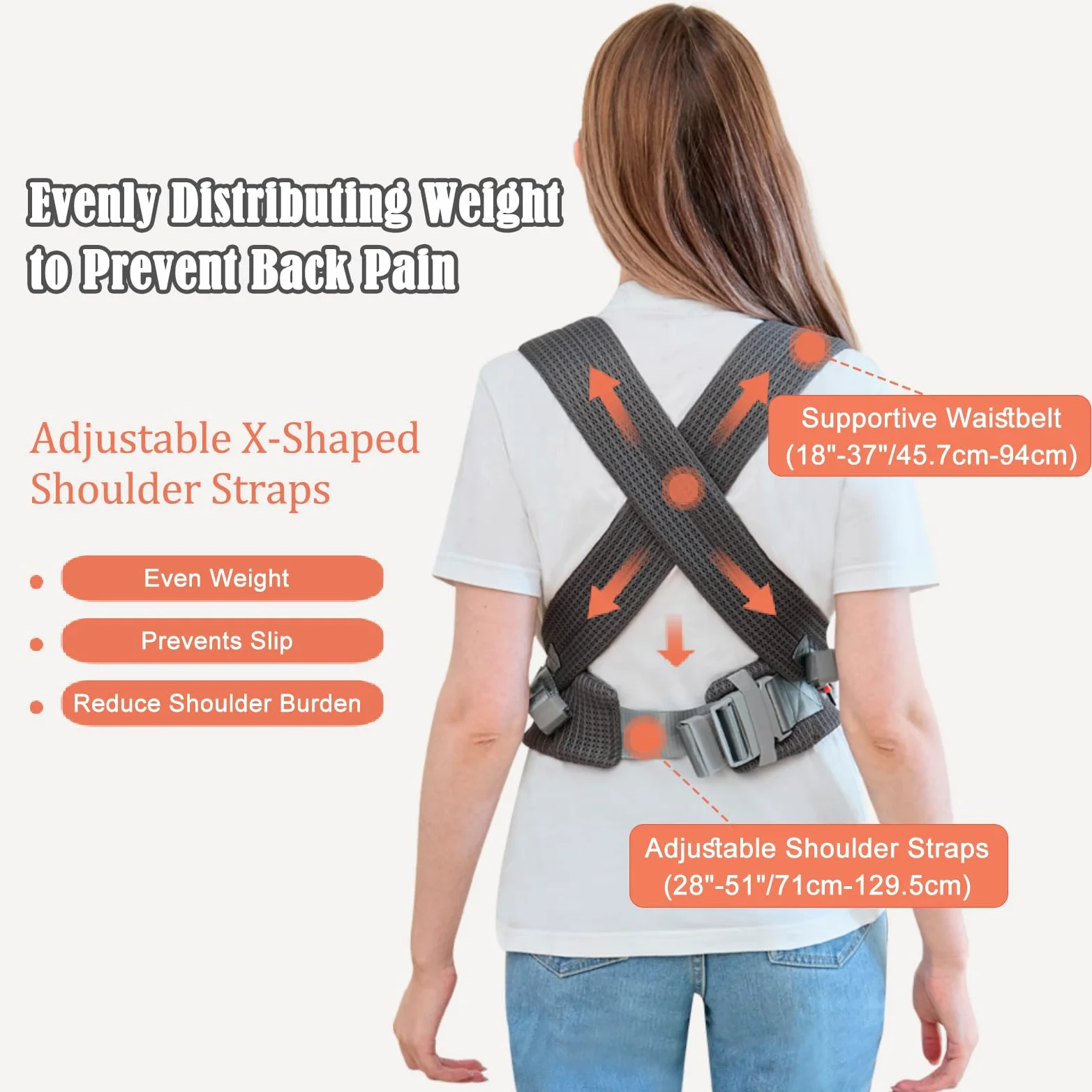 IULONEE Marsupio per neonati e neonati, colore: grigio scuro | Marsupio ergonomico per neonati con cinghie regolabili traspiranti e leggere per mani libere