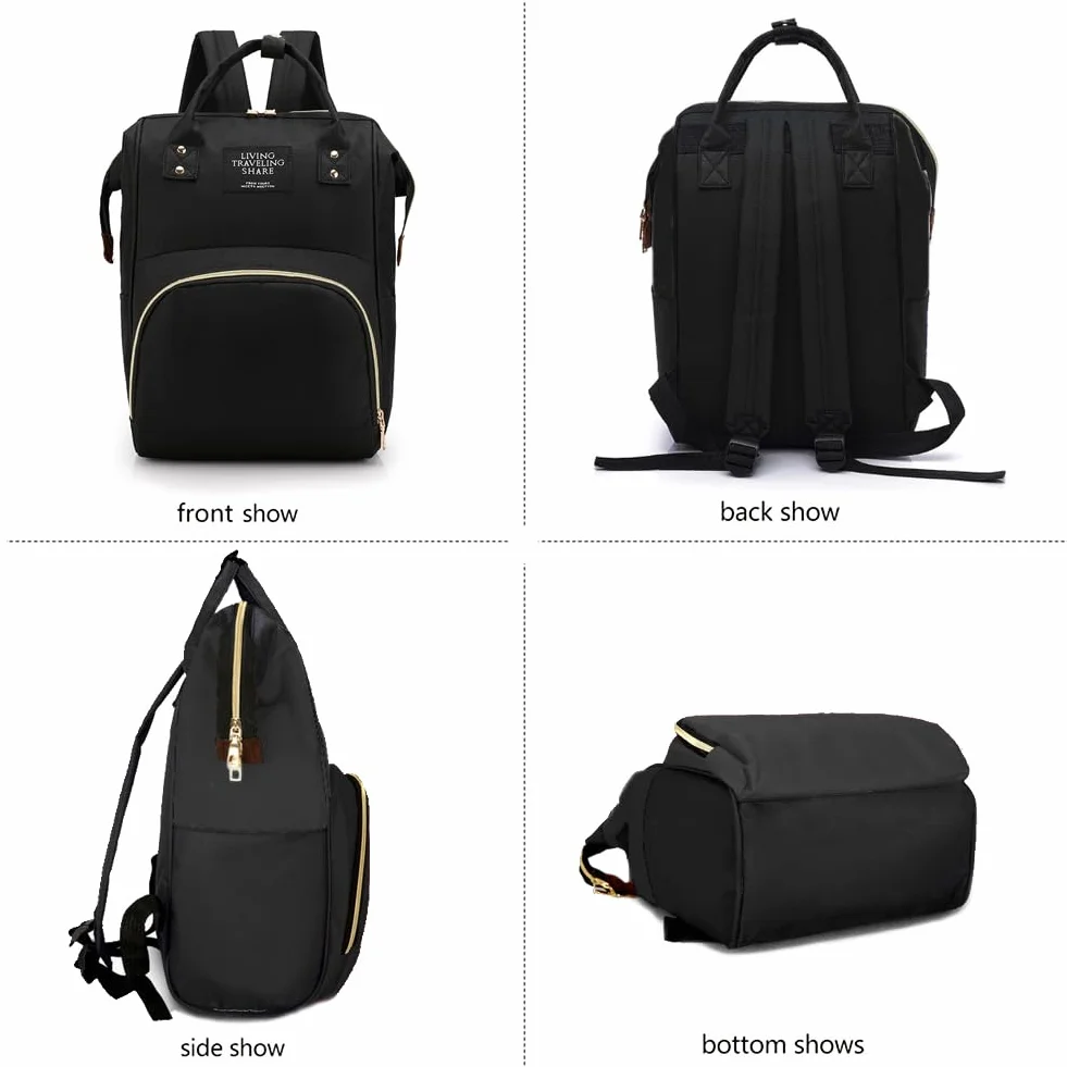 Zaino Fasciatoio Neonato Grande Multifunzione - Borsa Maternità Portatile Passeggino Mamma - Organizer Pannolini Cambio Viaggio Universale - Neonati Salviette Bag Family Baby