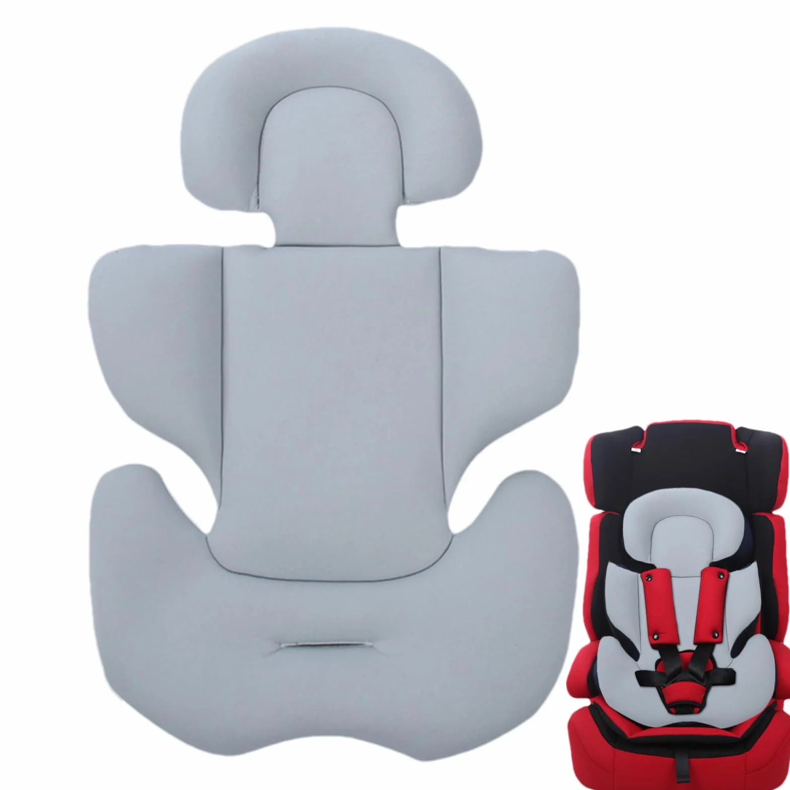 Riduttore Sedile Per Passeggino, Supporto Per La Testa Del Seggiolino Auto Per Bambini, Cuscino Per Passeggino, Cuscino Per Inserto Per Seggiolino Per Bambini Universale Adatto A Tutte Le Stagioni