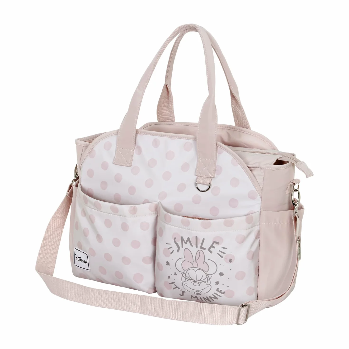 Disney Minni Mouse Dear-Borsa per Passeggino Mommy, Salmone, 44 x 32 cm