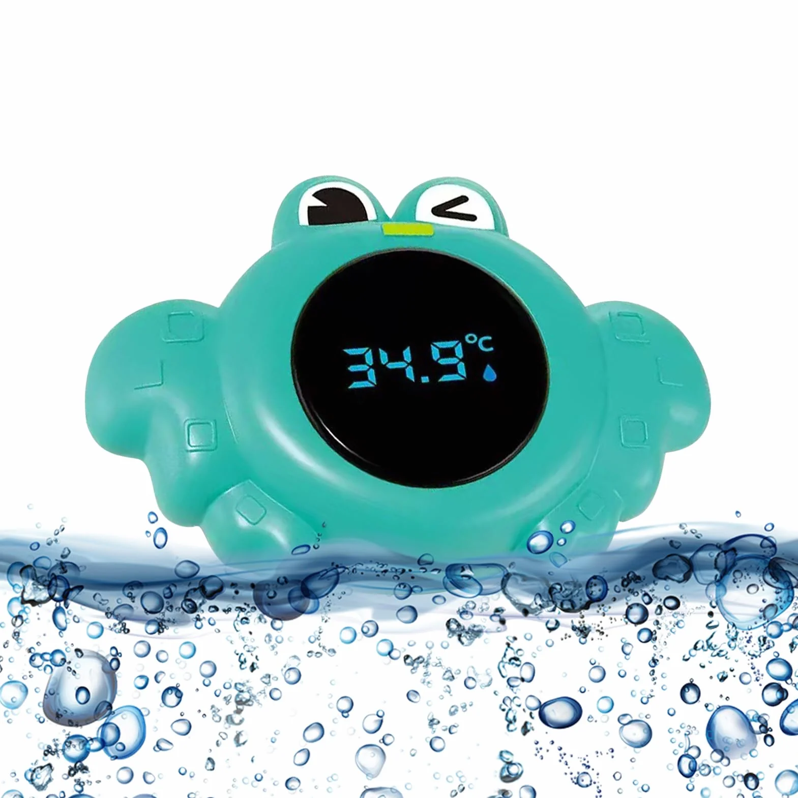 Termometro da Bagno,Misuratore Elettronico Impermeabile Preciso da Vasca - Termometro per l'acqua del bagno con design animali per bimbi | per Doccia Piscina Neogenitori Mamma Bambini