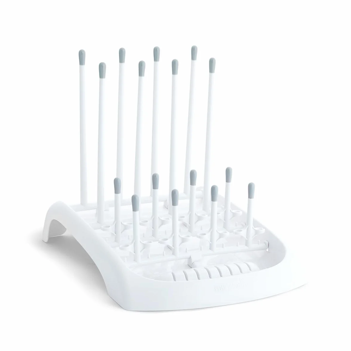 Munchkin Fold Deluxe Baby Bottle Drying Rack & Holder | Dishwasher Safe| Baby Bottle & Water Bottle Drying Rack | Bottle Holder & Baby Bottle Rack | Baby Bottle Stand for Washing Up