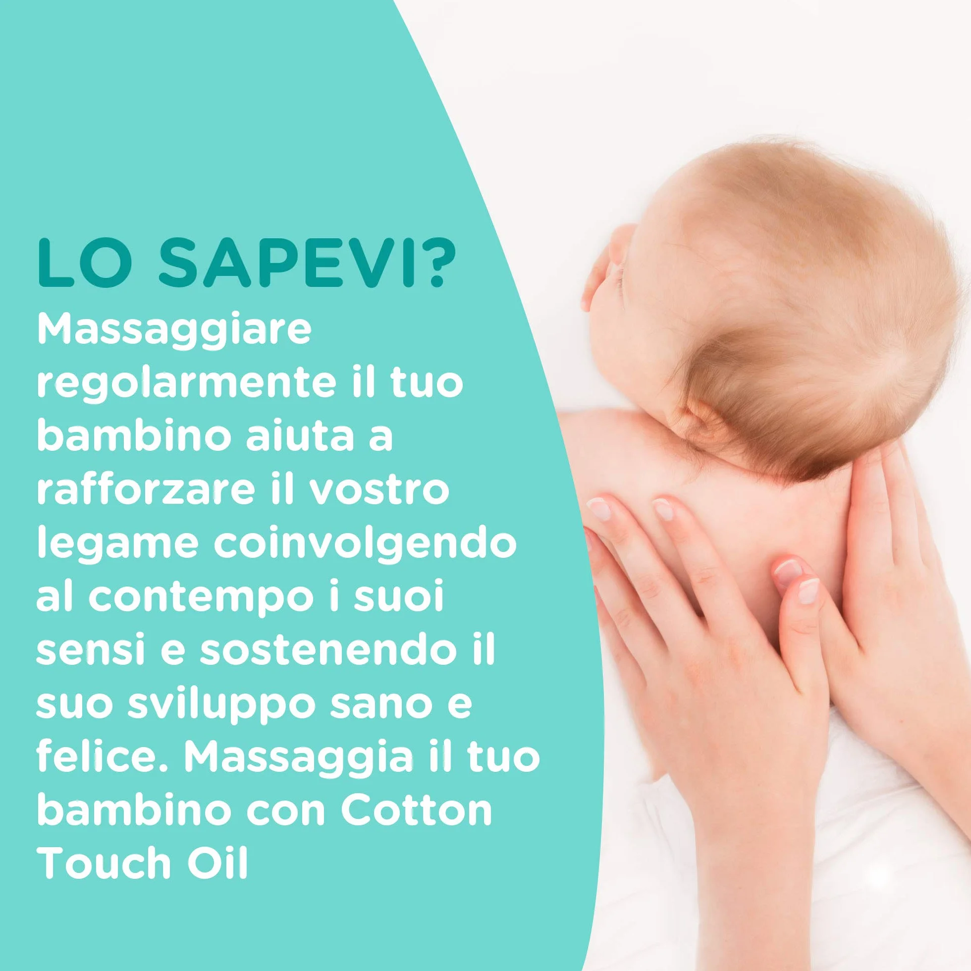 Johnson's Baby Olio Cottontouch, Olio corpo idratante per pelli sensibili e delicate, Olio neonato con vero cotone per il massaggio quotidiano, Olio Johnson's Baby Oil per bambini e adulti, 300 ml