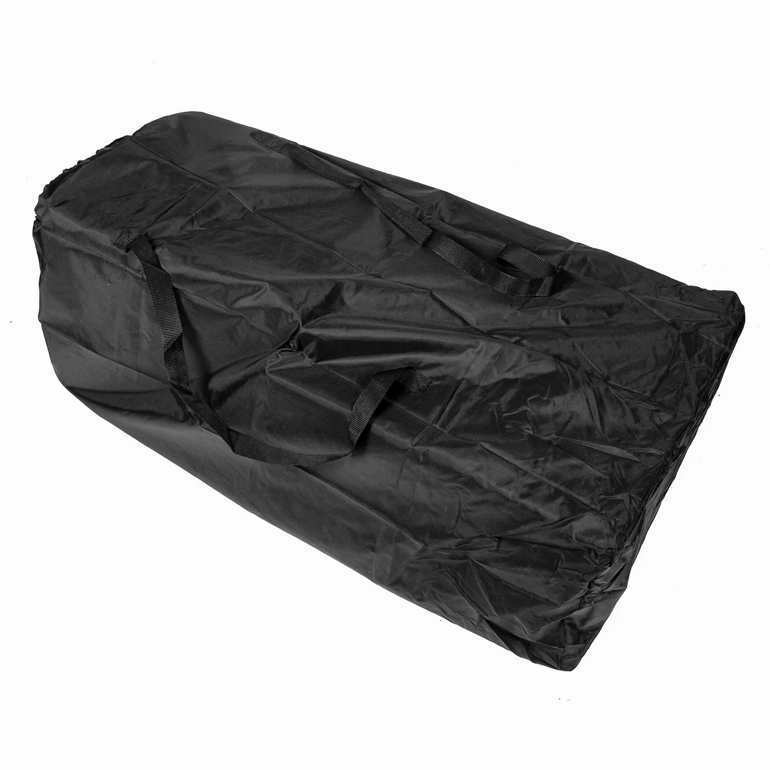 Outanaya Borsa per Passeggino da Viaggio in Nailon Nero Chiusura a Coulisse e Spallacci, Compatibile la Maggior Parte dei Passeggini, per Viaggi in Aereo e Trasferimenti