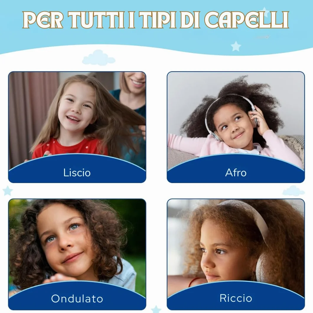 Pettine Pidocchi e Lendini Raccomandato dai Pediatri - Pettine Pidocchi Bambini