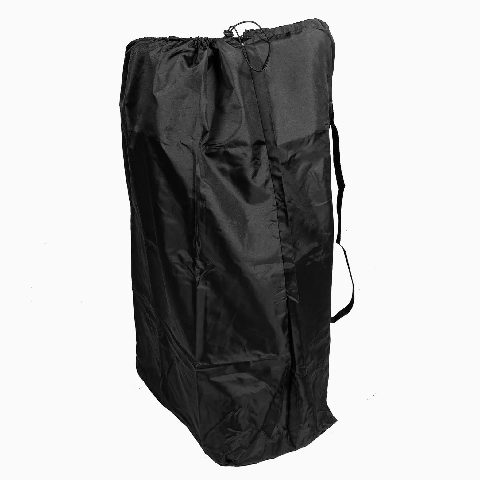 Borsa per Passeggino da Viaggio in Nylon Nero Due Spallacci e Chiusura Regolabile, Protezione Antidanni per Passeggino in Viaggi e Trasporti Aerei