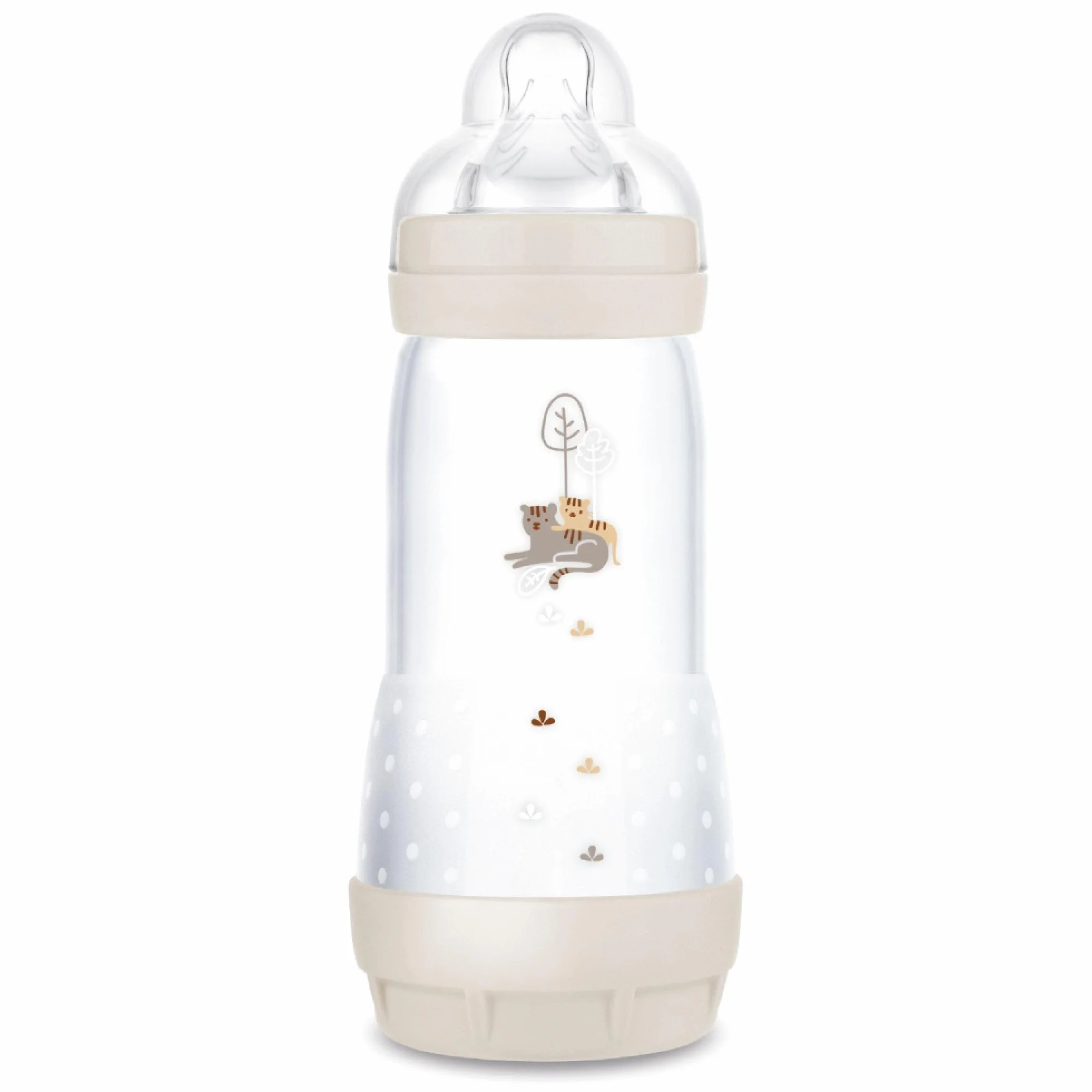 MAM Biberon Easy Start/Anti-Colica 320 ml Sabbia Tettarella Portata 3