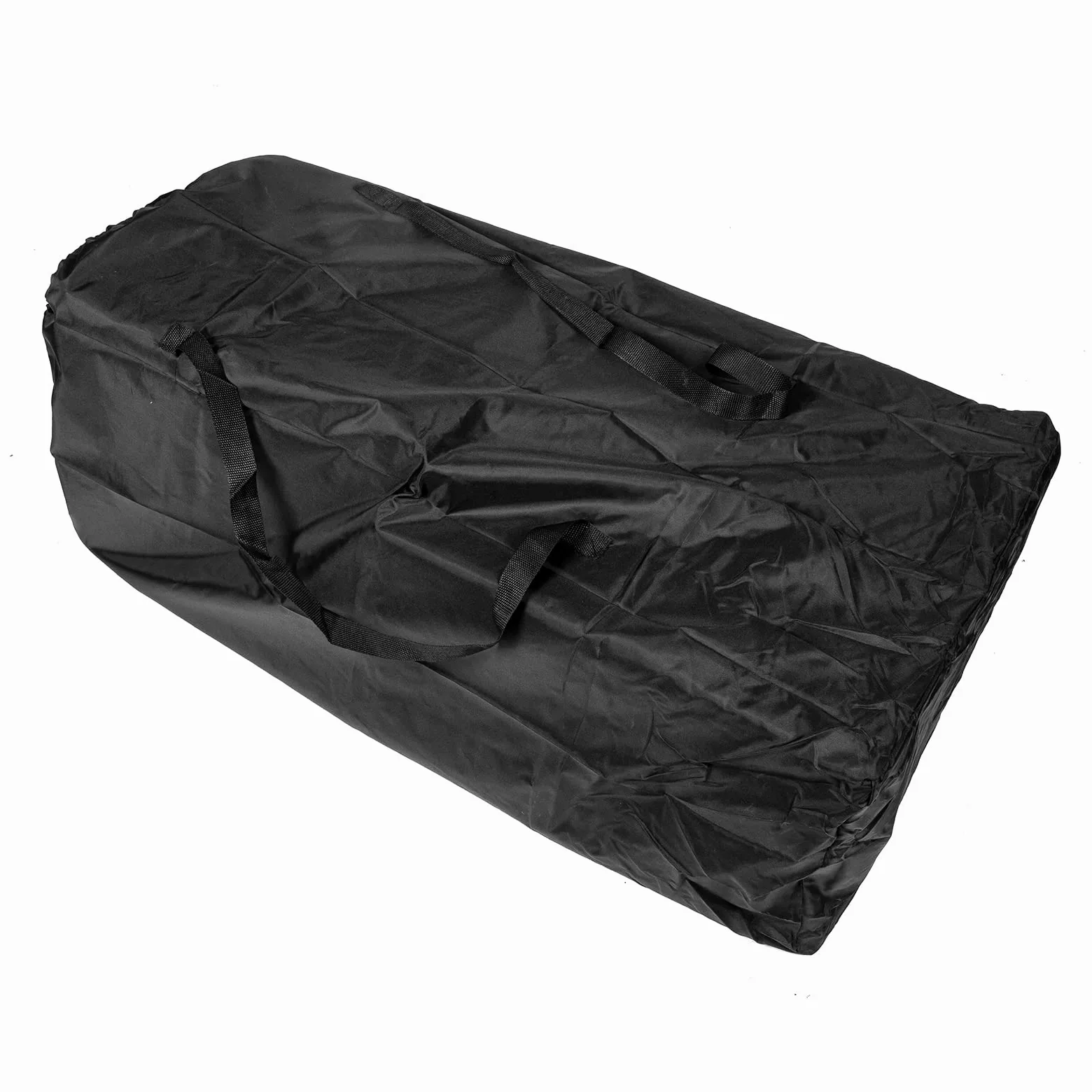 GLEAVI Borsa e Cuciture Rinforzate in Nylon Nero per Passeggino da Viaggio Chiusura a Cordoncino Bloccabile con Doppia Tracolla Comoda per Viaggi in Aereo