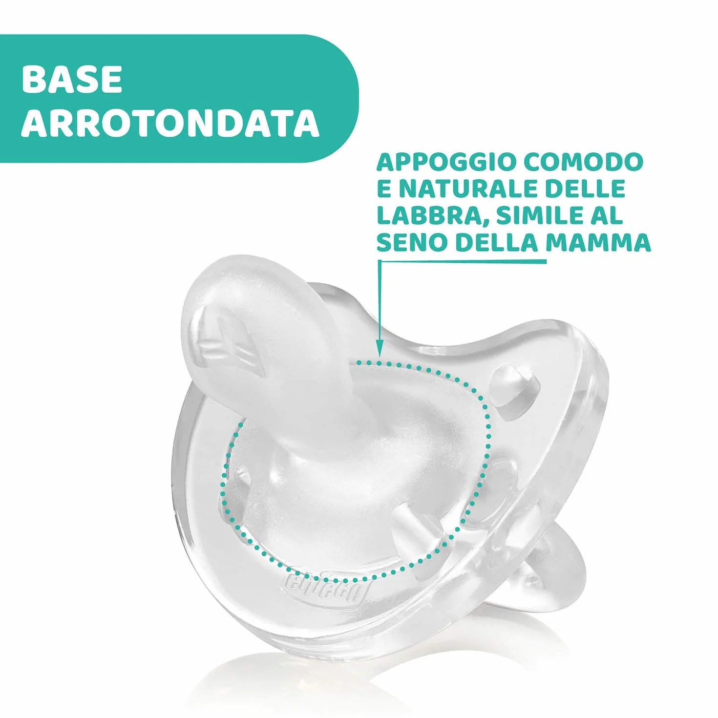 Chicco Set Biberon Natural Feeling, 4 Biberon, Tettarella In Silicone Mesi+, Scovolino e Gommotto 0 Mesi+ Trasparente, Effetto Anticolica, 150/250ml, Neutro