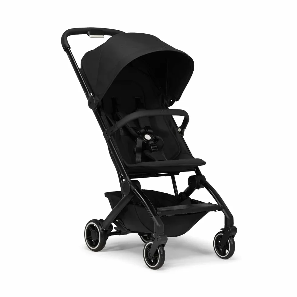 Joolz AER+ - Barra paraurti per passeggino, pieghevole, extra comfort, design elegante, facile da montare e aprire, ideale per appendere giocattoli, colore: Nero carbonio