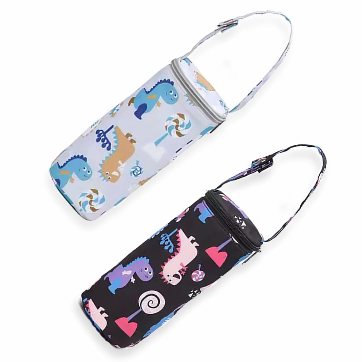 2 Pezzi Borsa Isolante per biberon, Sacchetti Termici, Borsa Termica Da Appendere, Lungo Isolamento, per Passeggini, Compatibile Con Molti Biberon