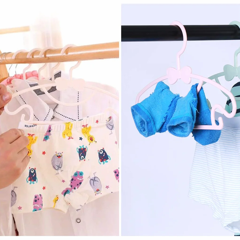 sfesnid Grucce per bambini grucce resistenti per bambini e neonati Set di 30 pezzi vale la pena di possedere + 10 pezzi Organizzatore