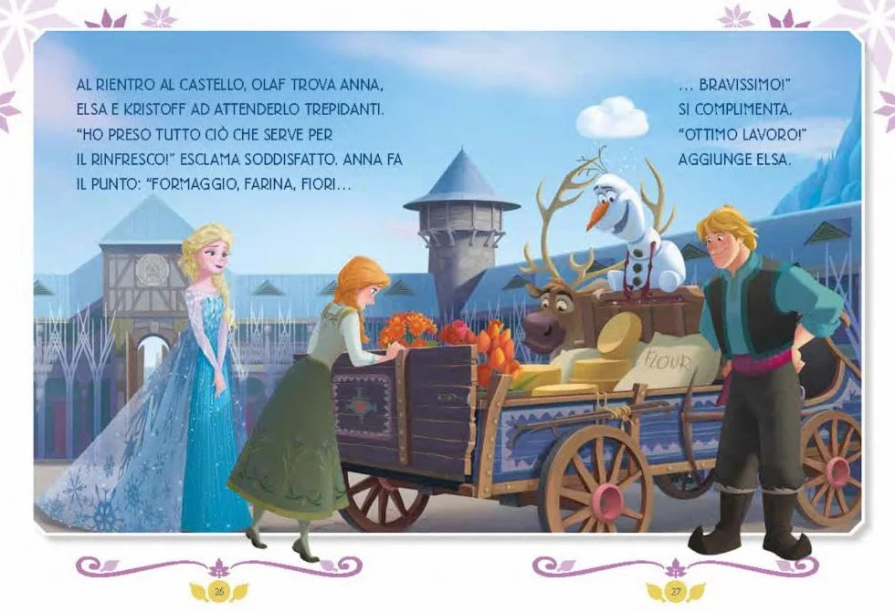 Cuori gentili. Disney Frozen. 5 minuti prima di dormire. In maiuscolo. Ediz. a colori