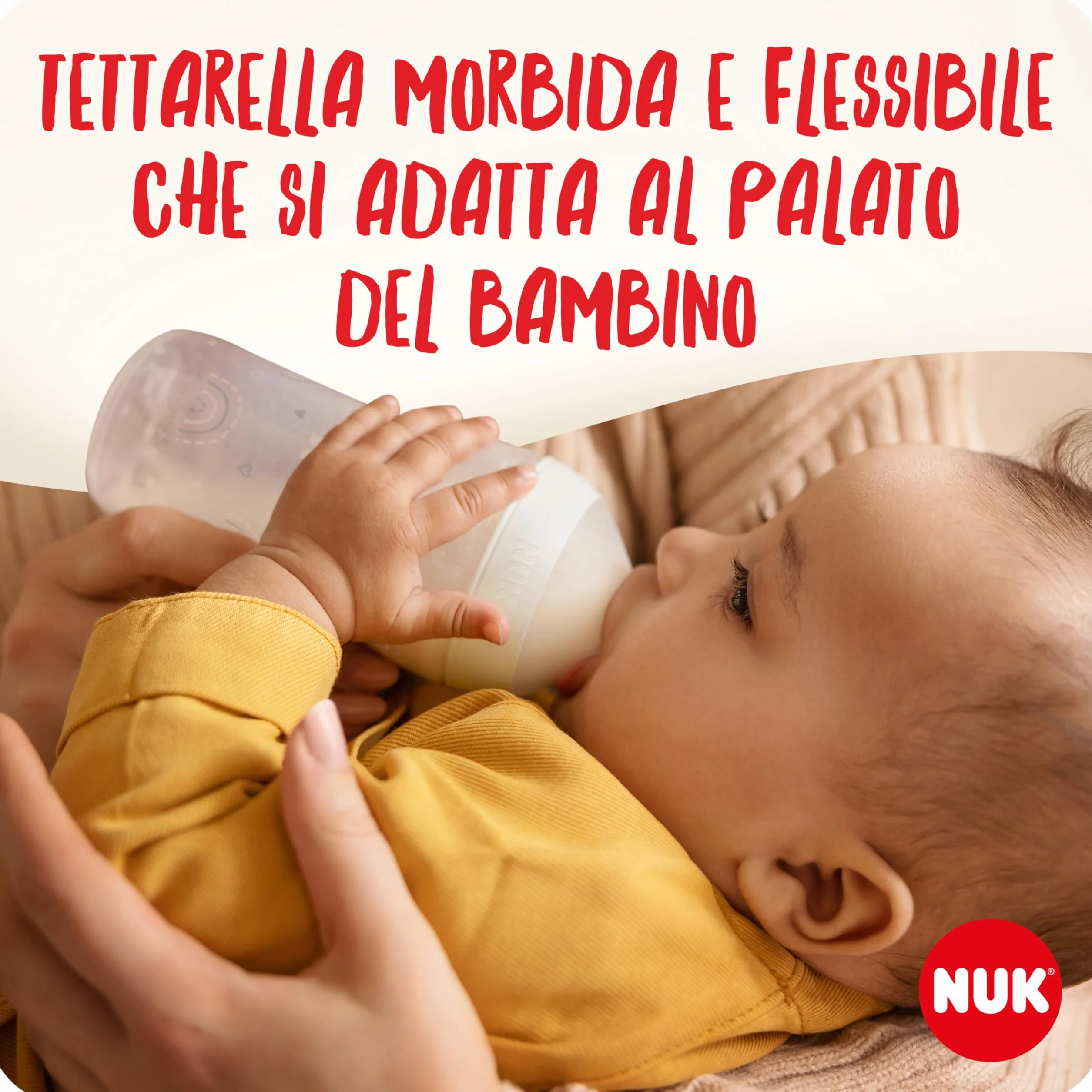 NUK Confezione biberon Perfect Match Perfect Start | 0-6+ mesi | Si adatta al palato del bambino | 4 biberon anti-colica, ciuccio, scovolino per biberon e altro | Senza BPA | 9 pezzi