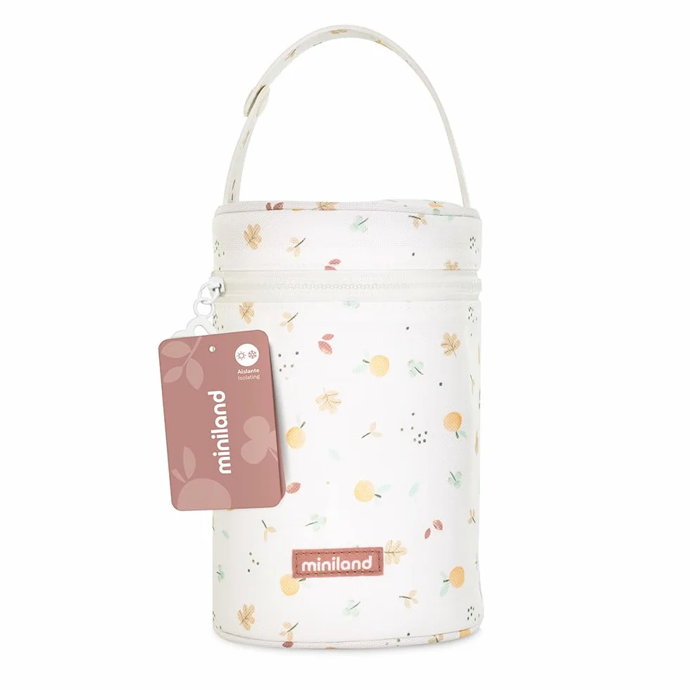 Miniland - Borsa Isotermica per Termos e Biberon da 700 ml per Bambini, Borsa da Trasporto con Manico, Ideale per Termos di Alimenti Solidi (Valencia)